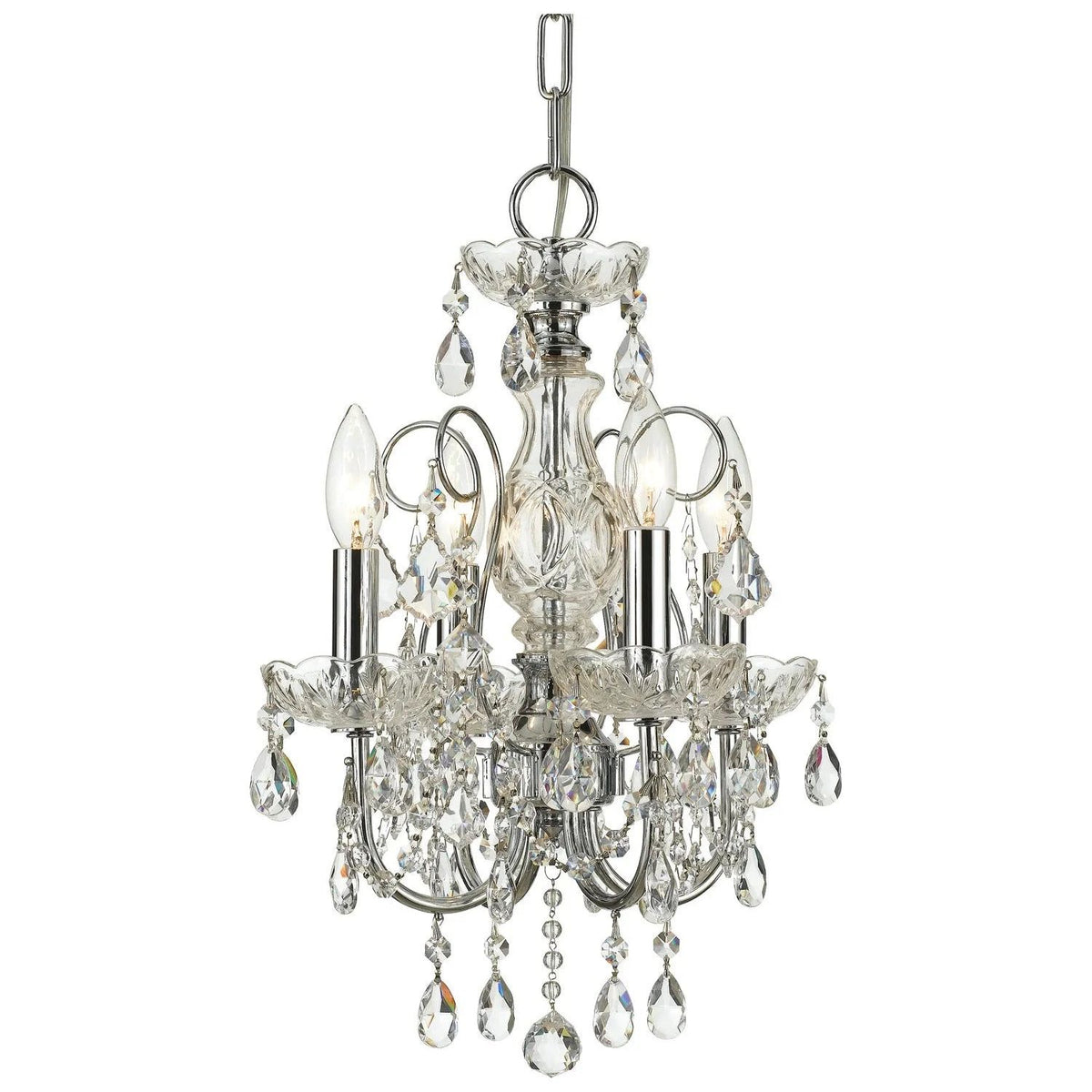 Crystorama - Imperial Mini Chandelier - 3224-CH-CL-I | Montreal Lighting & Hardware