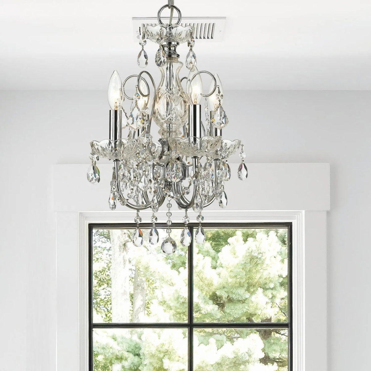 Crystorama - Imperial Mini Chandelier - 3224-CH-CL-I | Montreal Lighting & Hardware