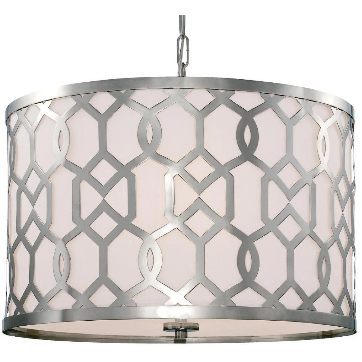 Crystorama - Jennings Five Light Chandelier - 2266-PN | Montreal Lighting & Hardware