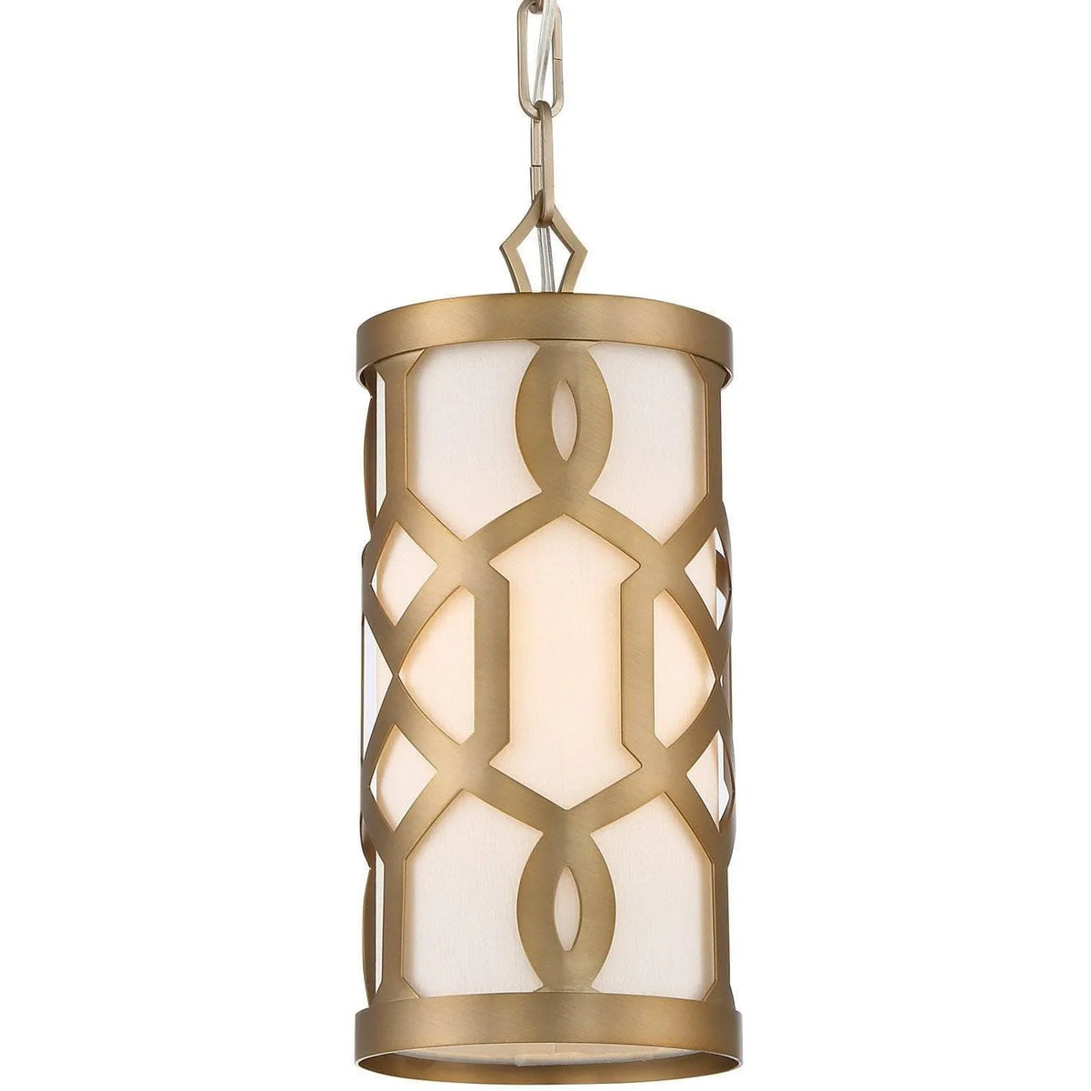 Crystorama - Jennings One Light Pendant - 2260-AG | Montreal Lighting & Hardware