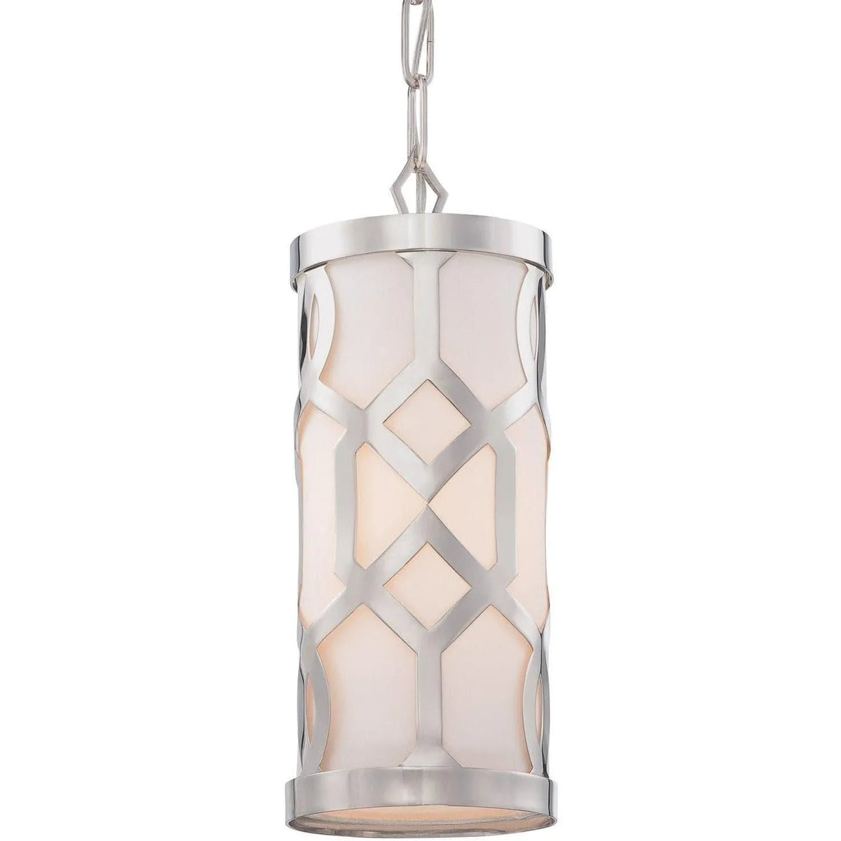 Crystorama - Jennings One Light Pendant - 2260-PN | Montreal Lighting & Hardware