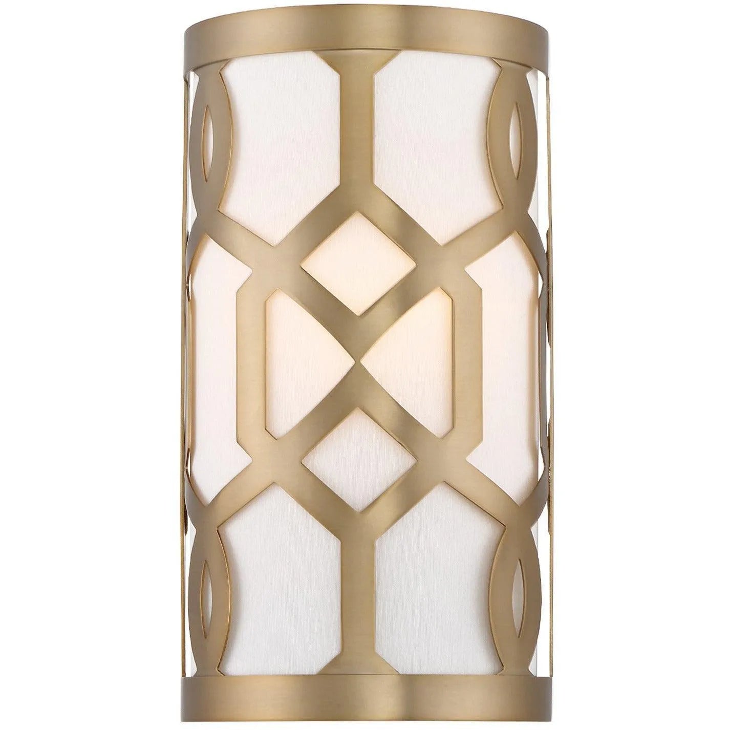 Crystorama - Jennings One Light Wall Mount - 2262-AG | Montreal Lighting & Hardware