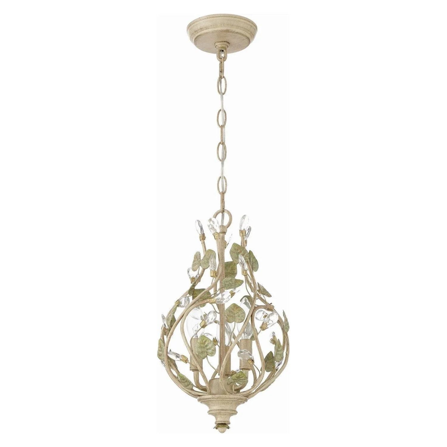 Crystorama - Josie Mini Chandelier - 4845-CT | Montreal Lighting & Hardware