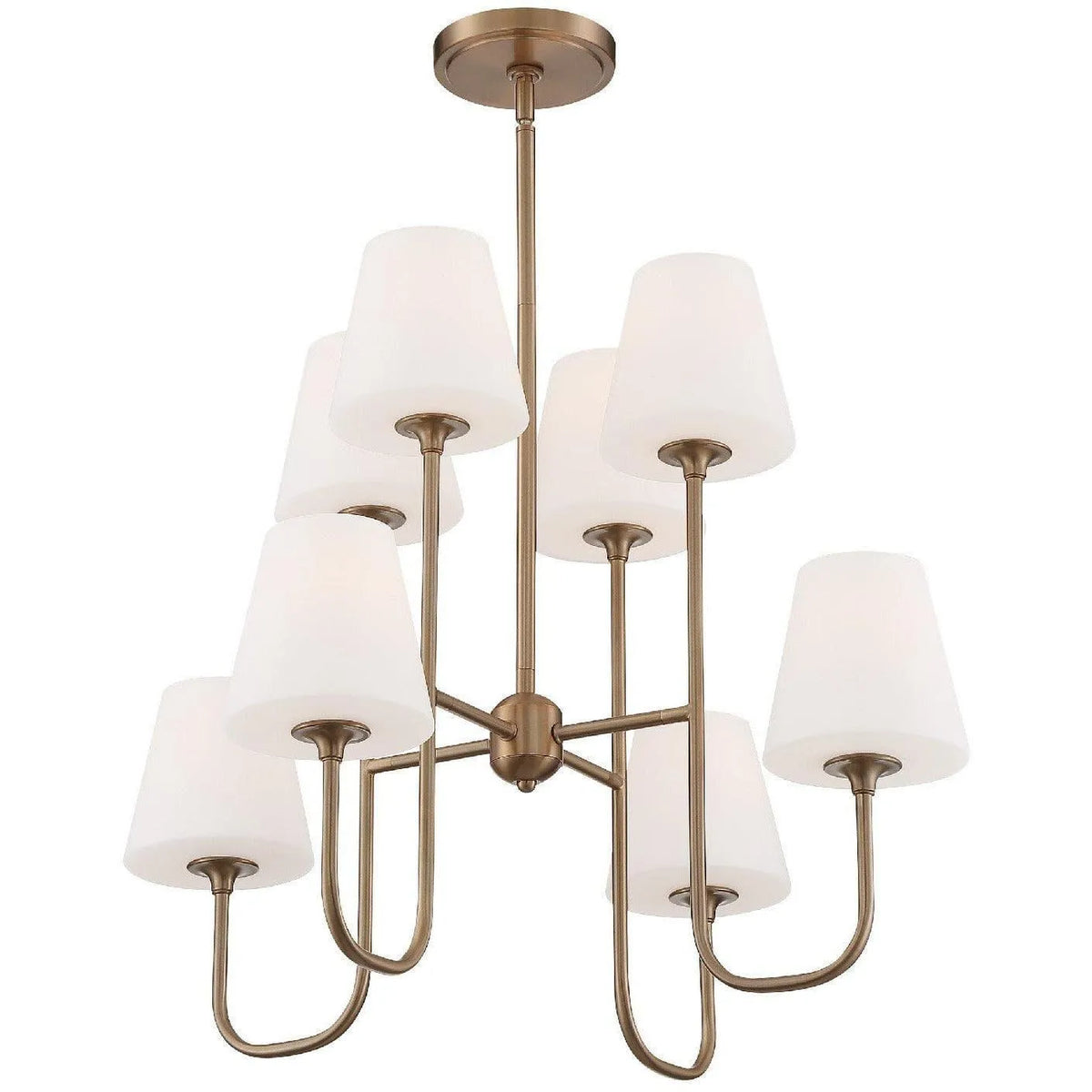 Crystorama - Keenan Chandelier - KEE-A3008-VG | Montreal Lighting & Hardware