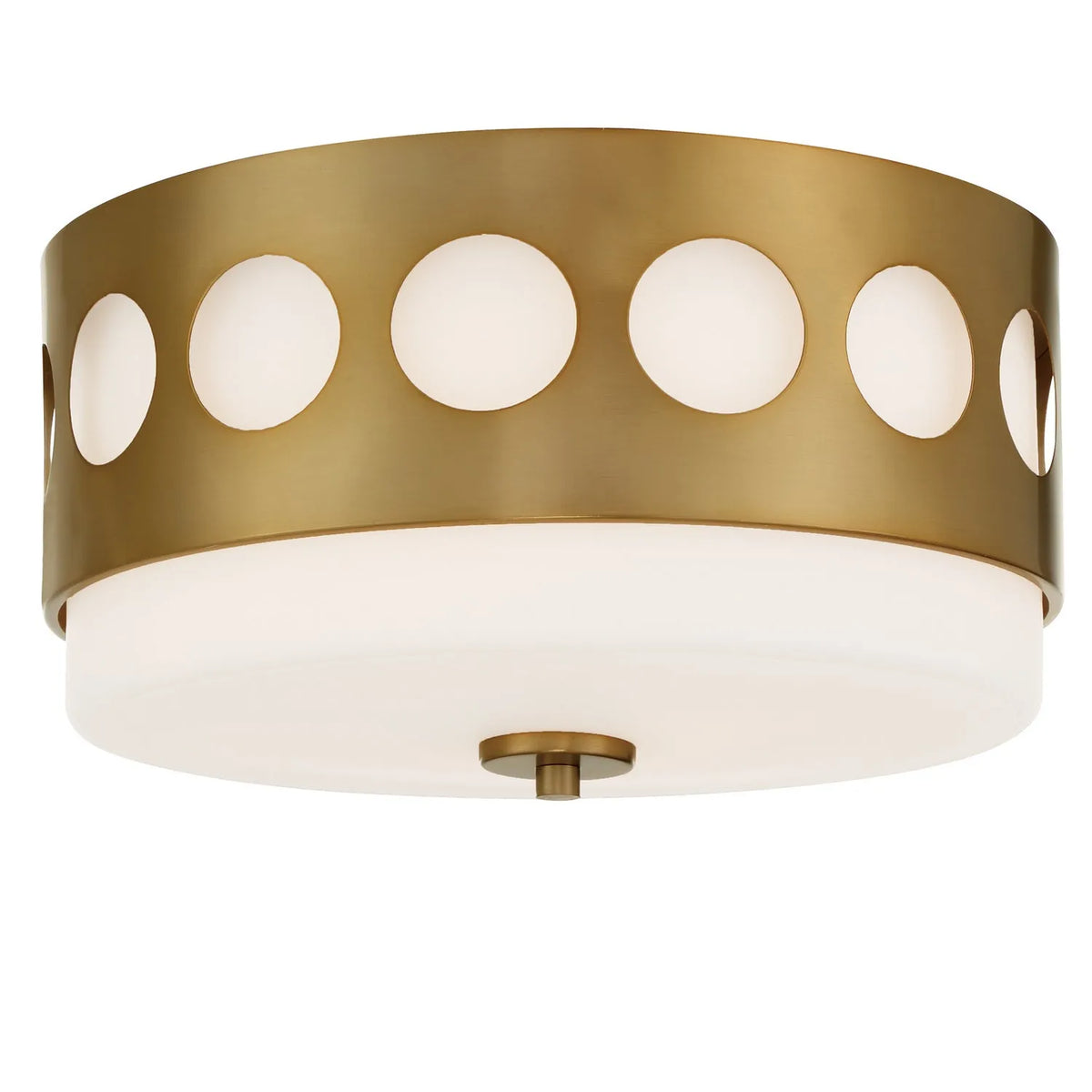 Crystorama - Kirby Ceiling Mount - KIR-B8100-BF | Montreal Lighting & Hardware