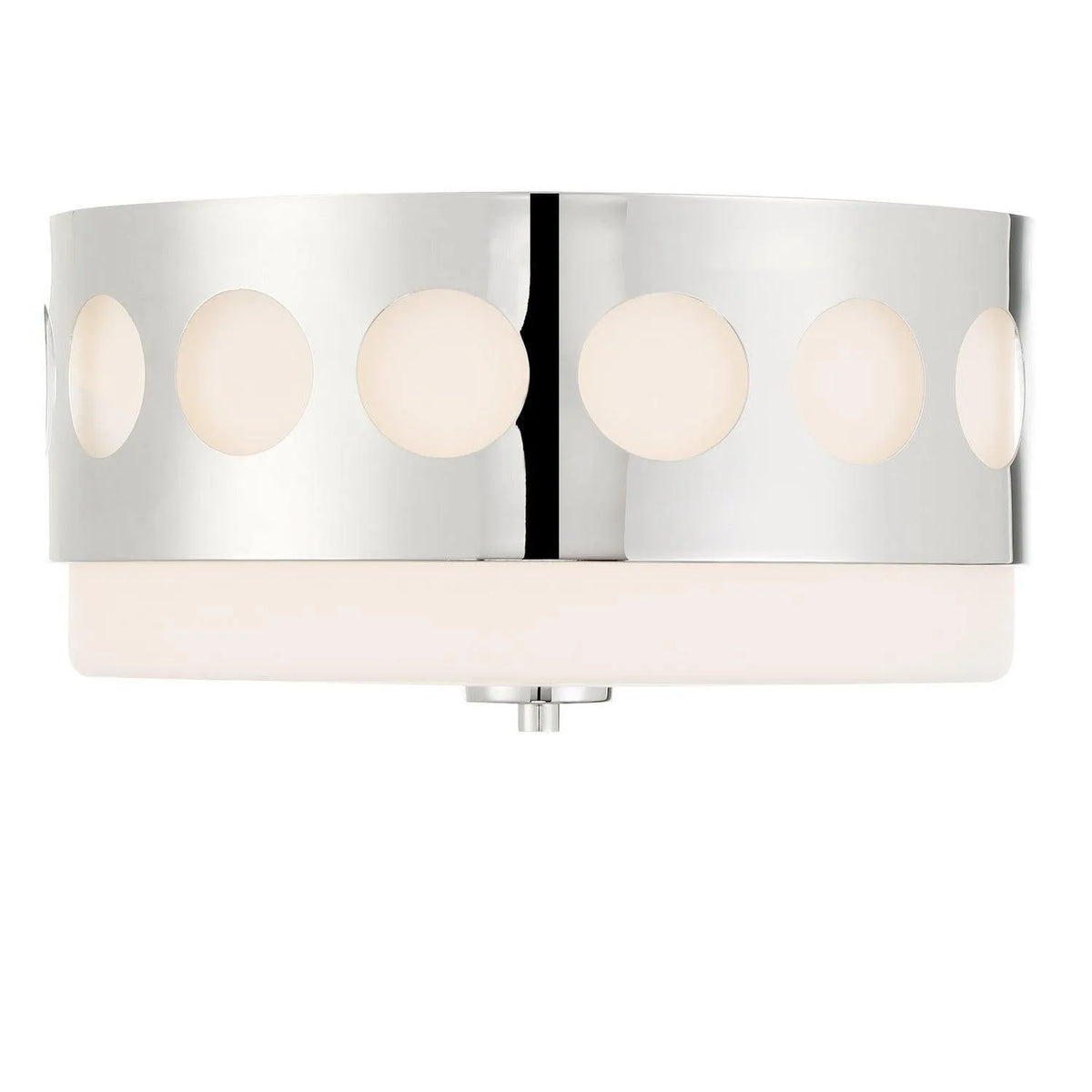 Crystorama - Kirby Ceiling Mount - KIR-B8100-PN | Montreal Lighting & Hardware