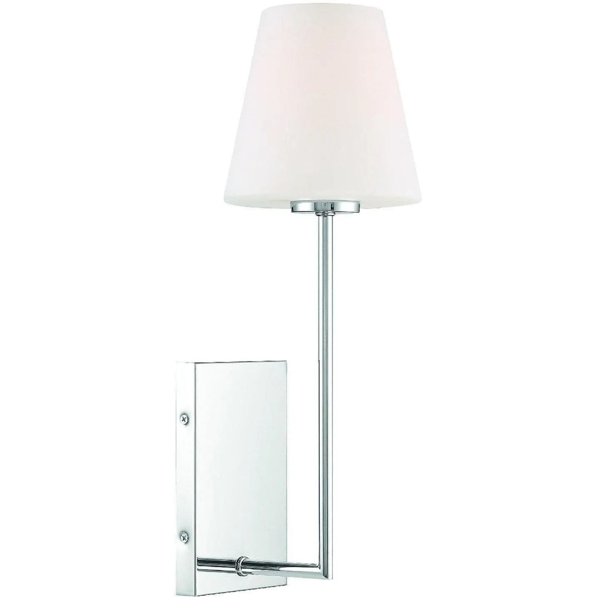 Crystorama - Lena One Light Wall Mount - LEN-250-OP-CH | Montreal Lighting & Hardware