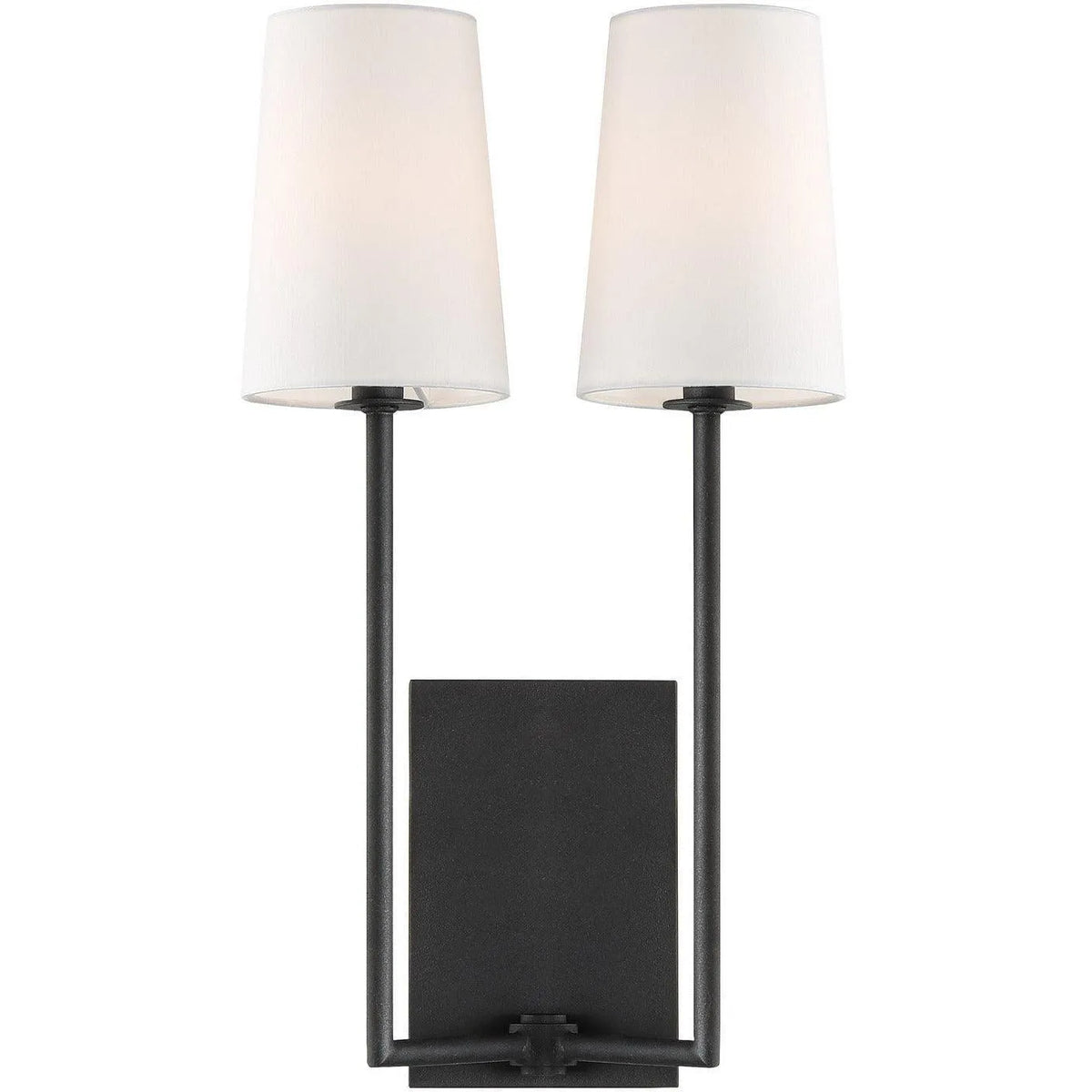 Crystorama - Lena Two Light Wall Mount - LEN-252-BF | Montreal Lighting & Hardware