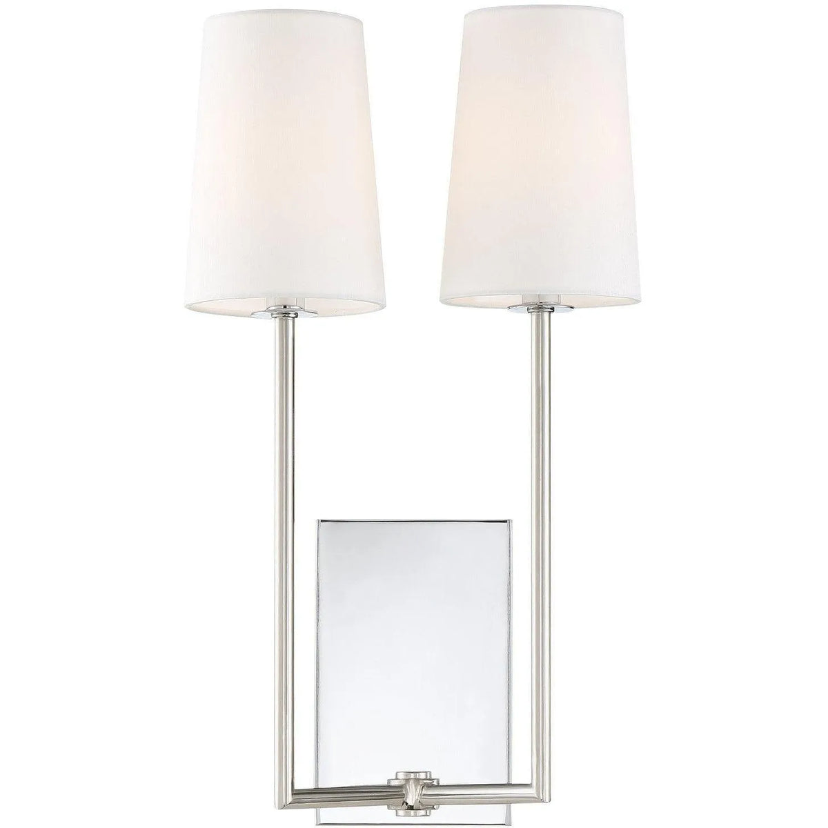 Crystorama - Lena Two Light Wall Mount - LEN-252-CH | Montreal Lighting & Hardware