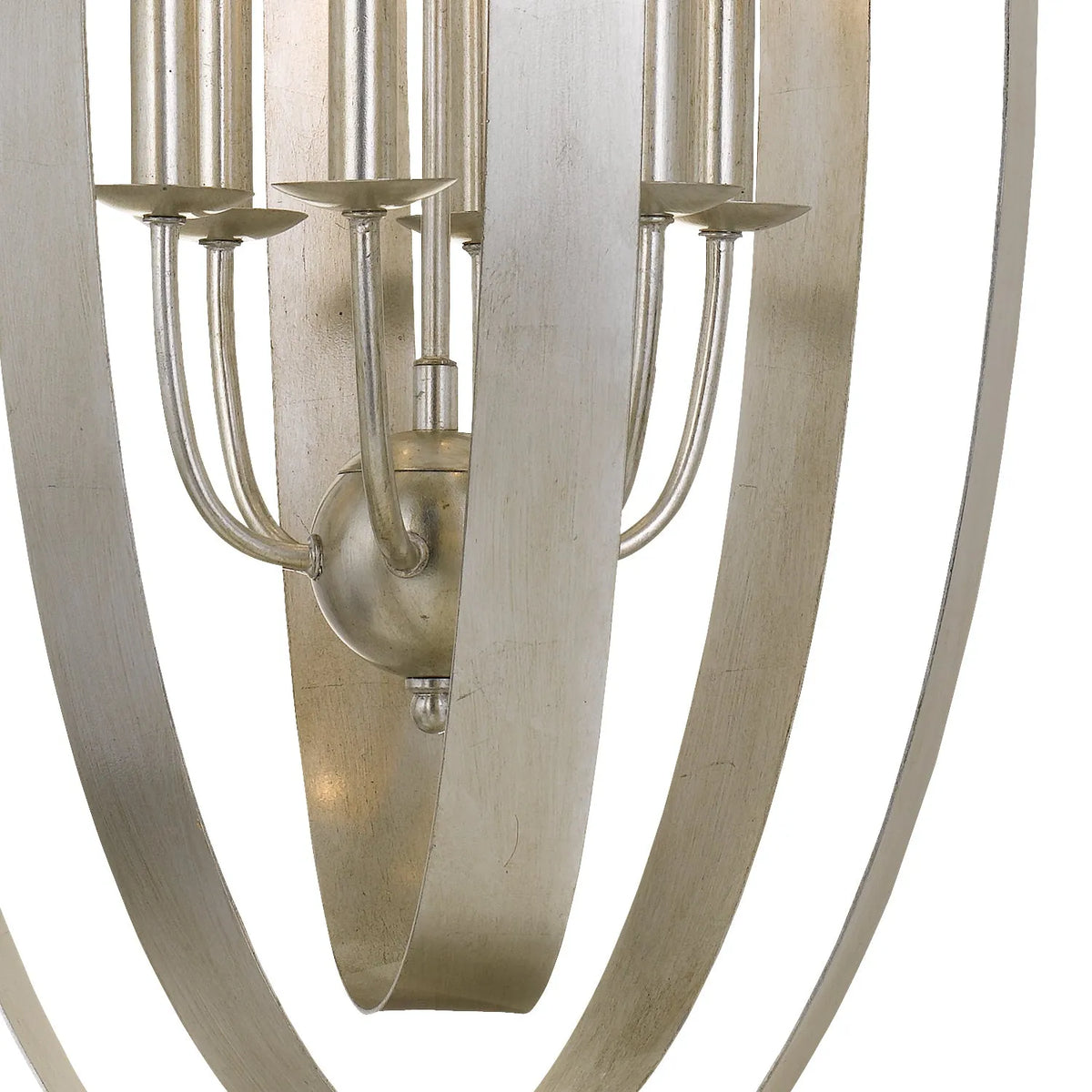 Crystorama - Luna Six Light Chandelier - 597-EB-GA | Montreal Lighting & Hardware