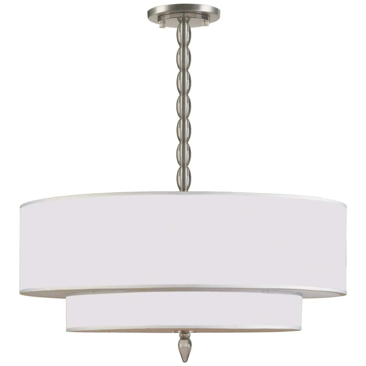 Crystorama - Luxo Five Light Chandelier - 9507-SN | Montreal Lighting & Hardware