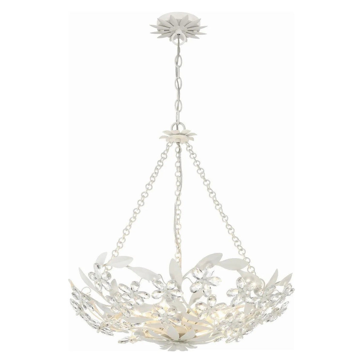 Crystorama - Marselle Chandelier - MSL-306-MT | Montreal Lighting & Hardware