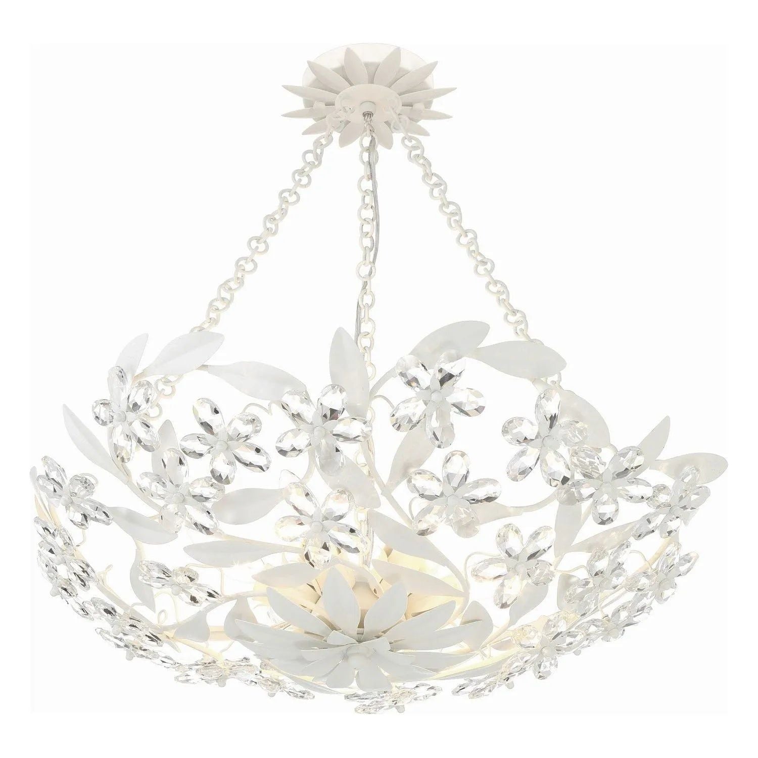 Crystorama - Marselle Semi Flush Mount - MSL-306-MT_CEILING | Montreal Lighting & Hardware