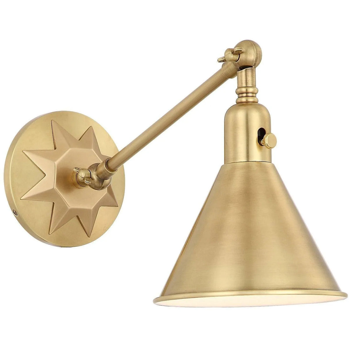 Crystorama - Morgan One Light Wall Mount - MOR-8800-AG | Montreal Lighting & Hardware