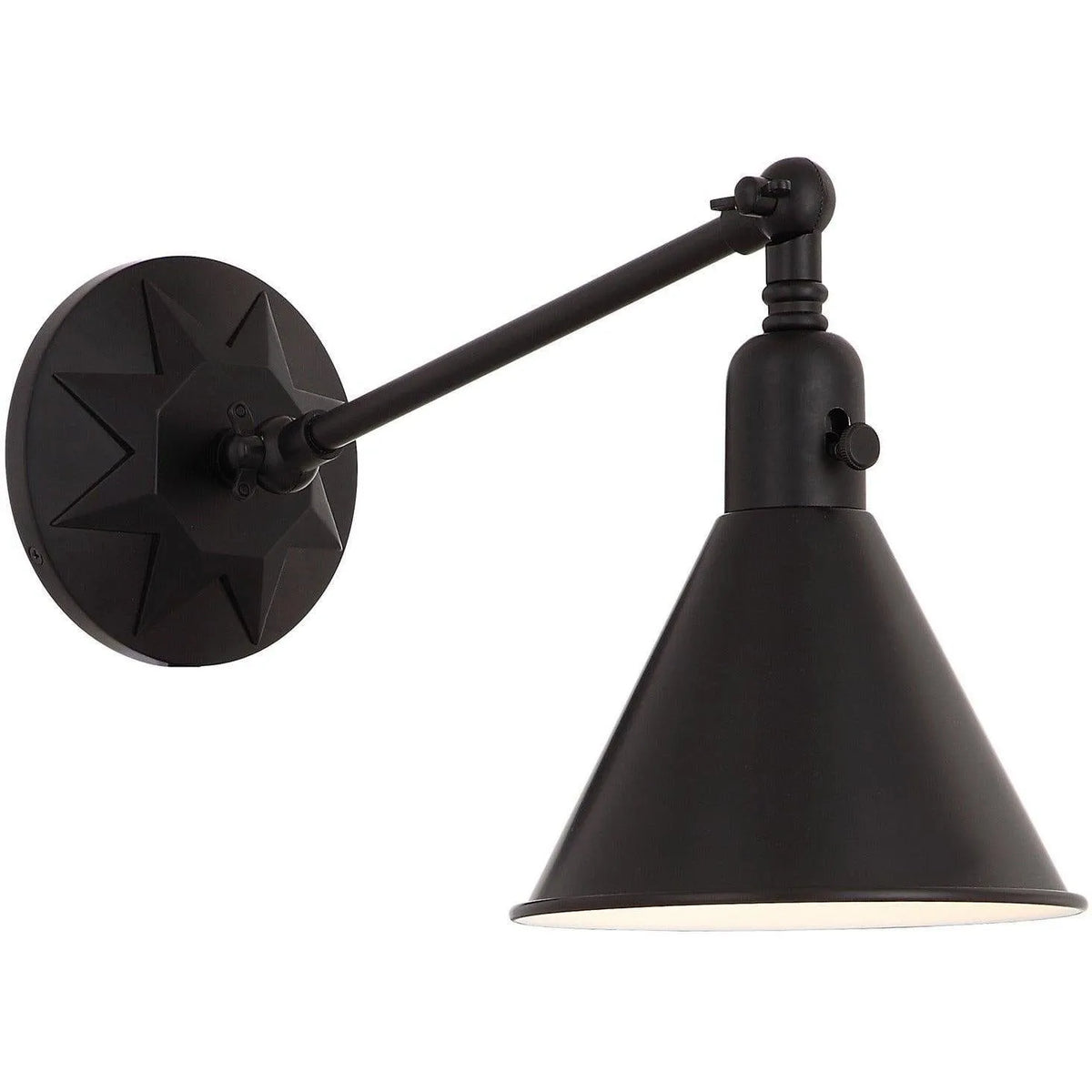 Crystorama - Morgan One Light Wall Mount - MOR-8800-MK | Montreal Lighting & Hardware