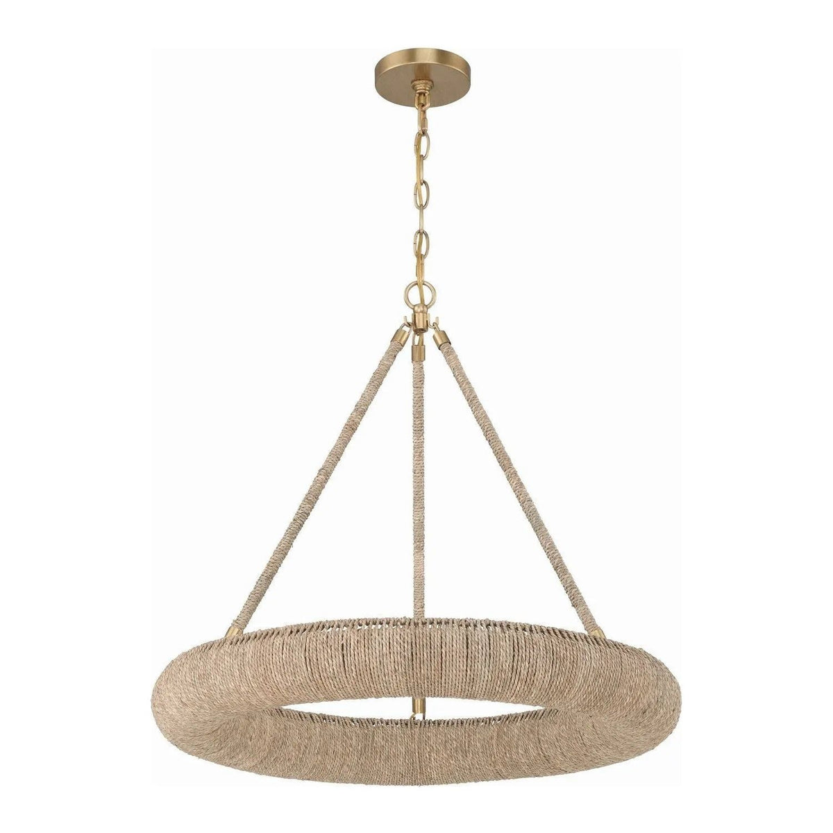 Crystorama - Oakley LED Chandelier - OAK-7536-SG | Montreal Lighting & Hardware