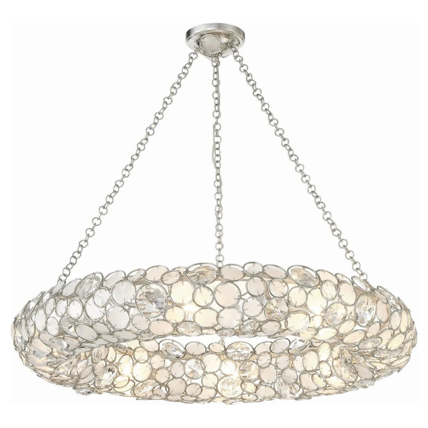 Crystorama - Palla Chandelier - 528P-SA | Montreal Lighting & Hardware