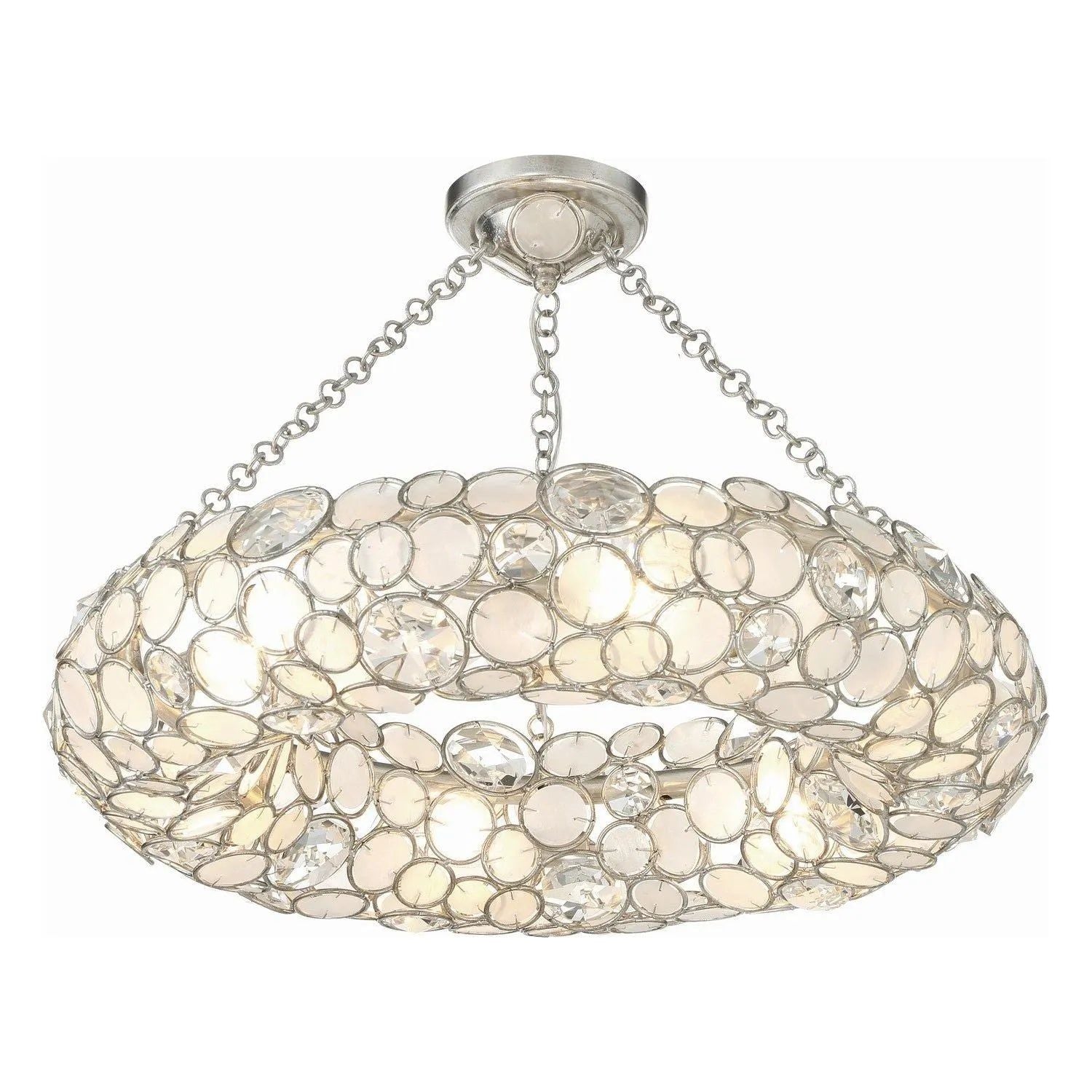 Crystorama - Palla Semi Flush Mount - 525-SA_CEILING | Montreal Lighting & Hardware