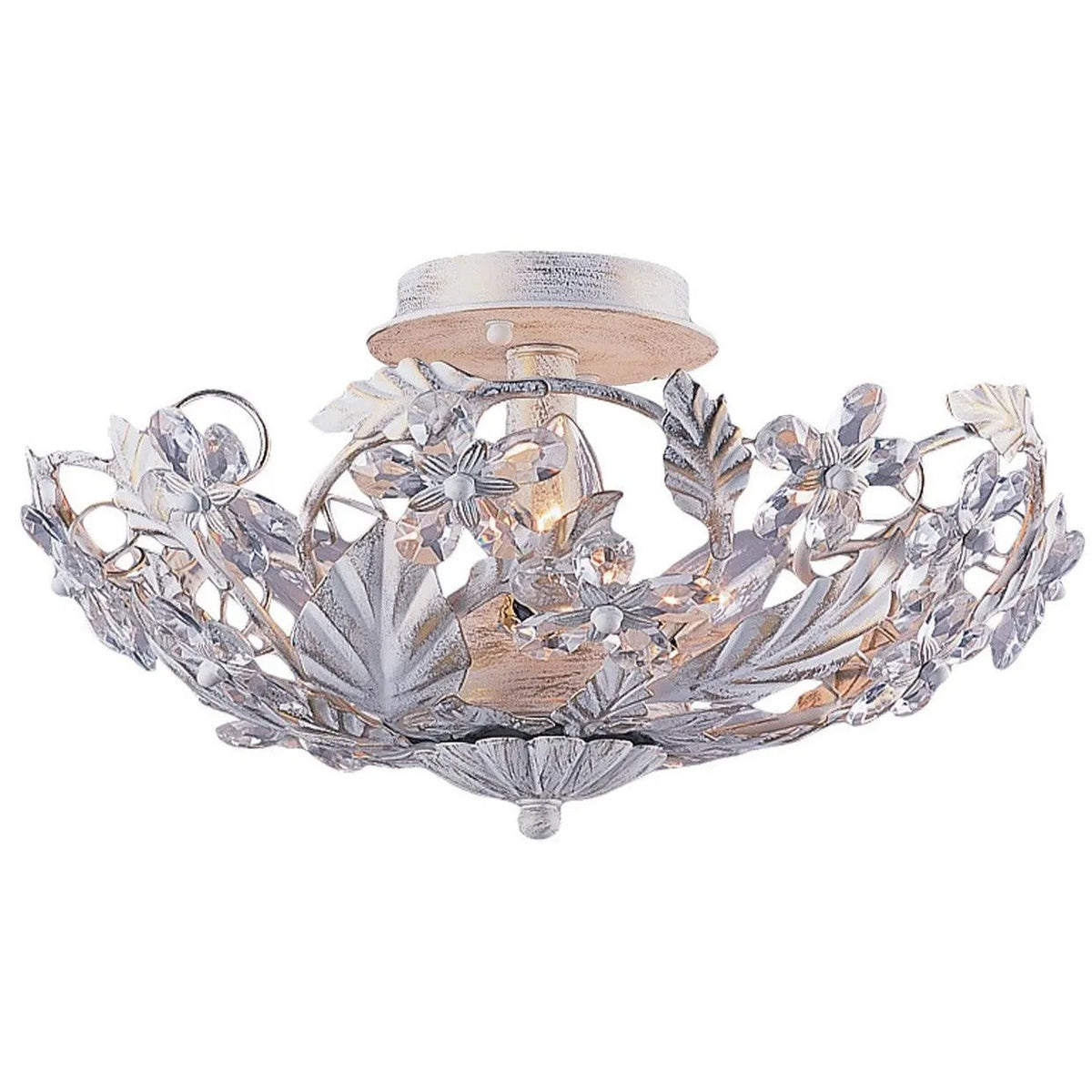 Crystorama - Paris Market Six Light Ceiling Mount - 5316-AW | Montreal Lighting & Hardware