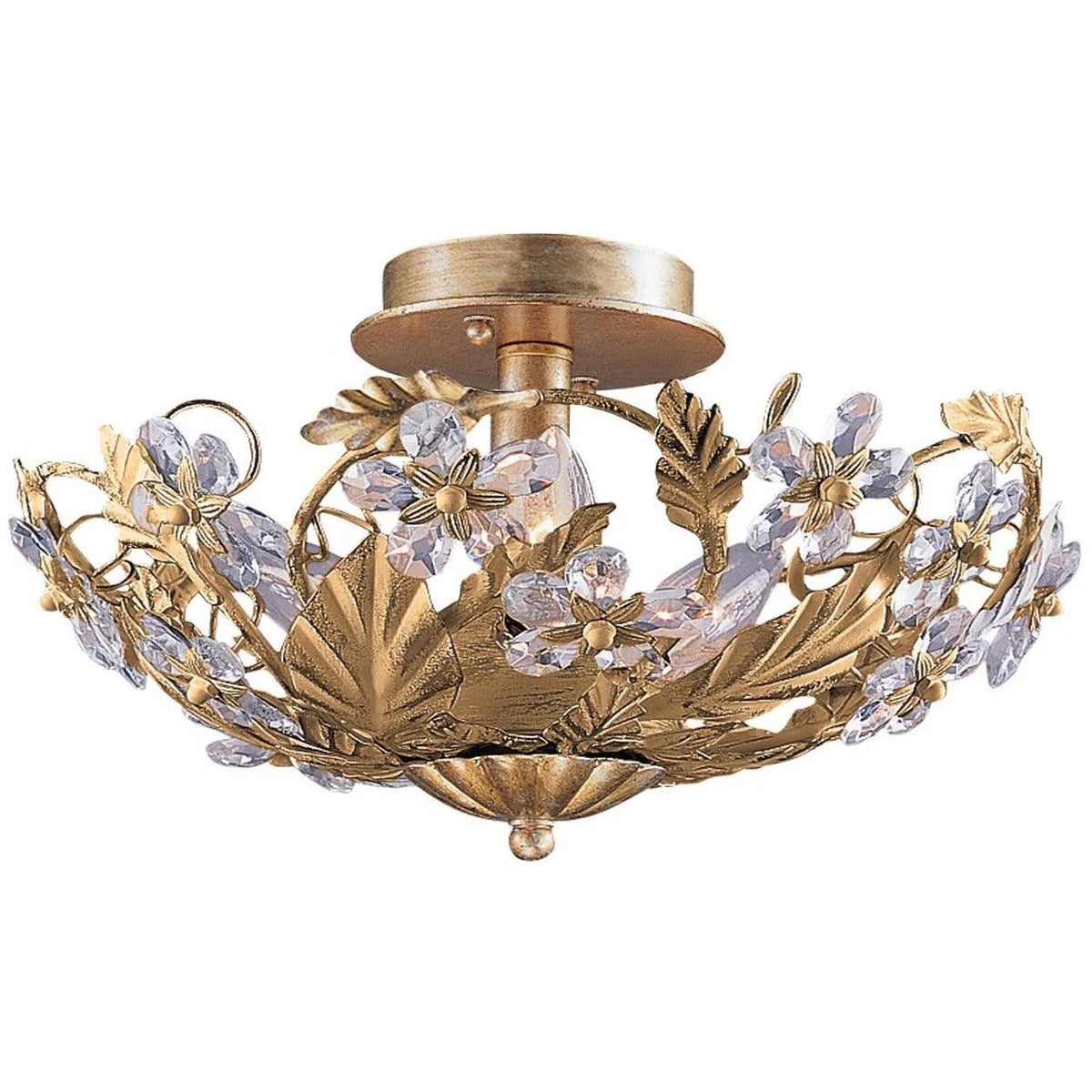 Crystorama - Paris Market Six Light Ceiling Mount - 5316-GL | Montreal Lighting & Hardware