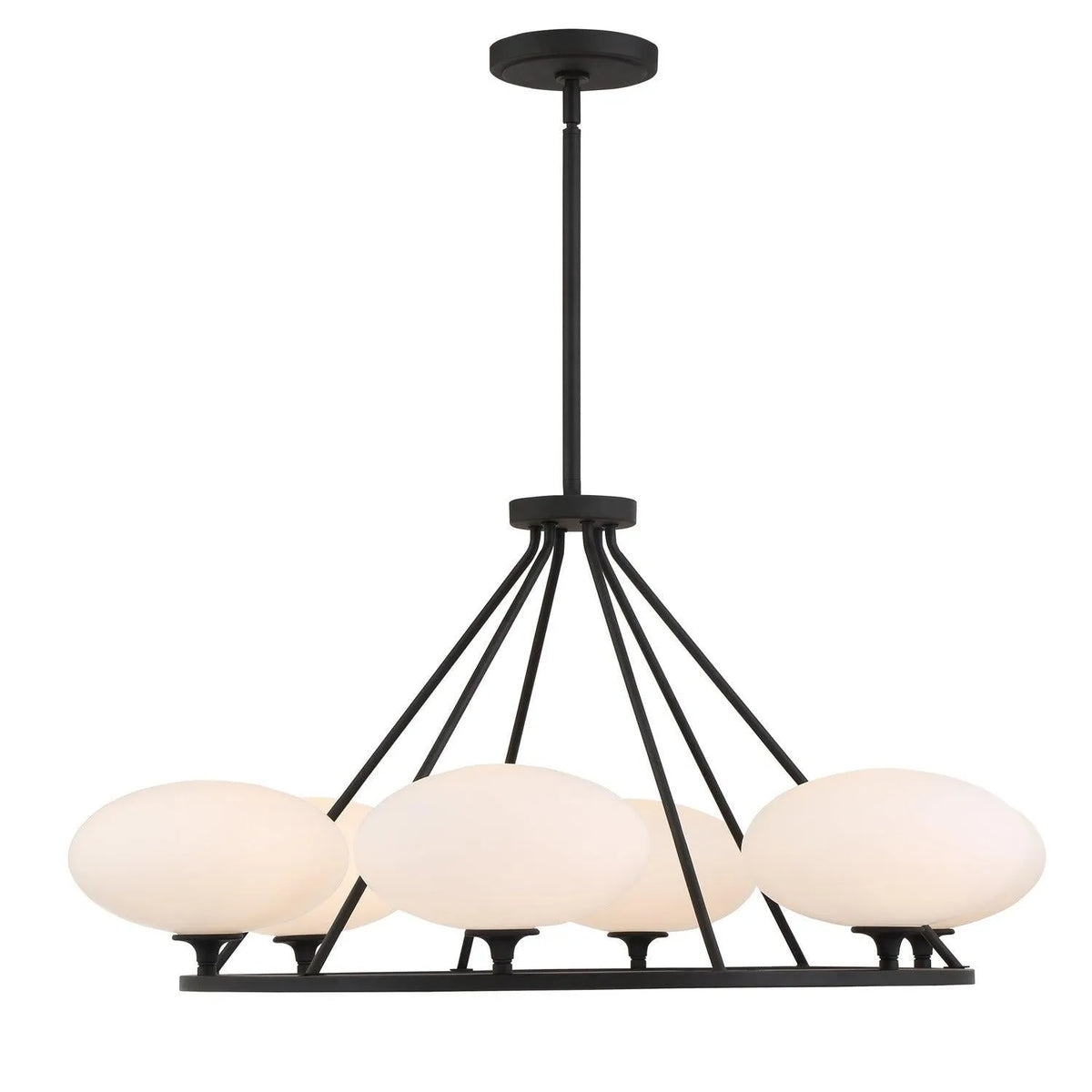 Crystorama - Parker Chandelier - PKR-B8506-BF | Montreal Lighting & Hardware