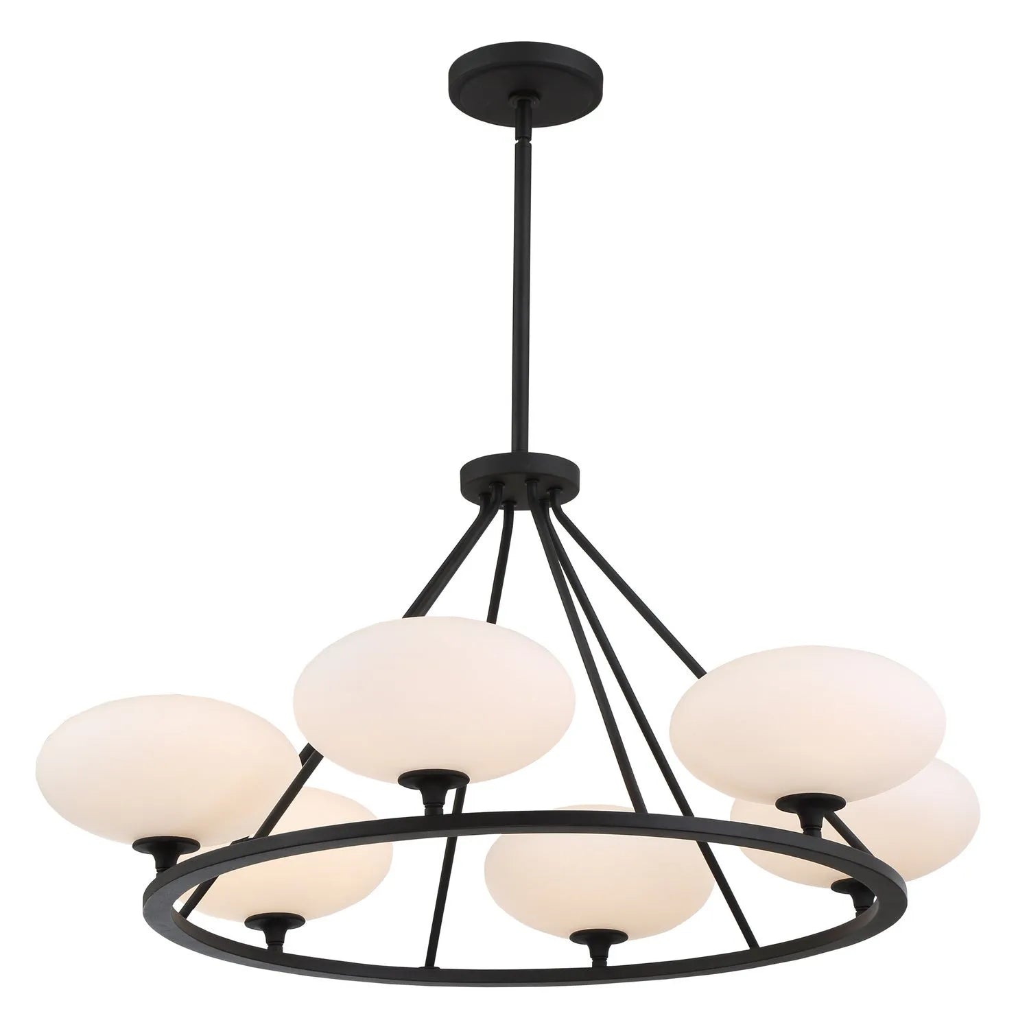 Crystorama - Parker Chandelier - PKR-B8508-BF | Montreal Lighting & Hardware