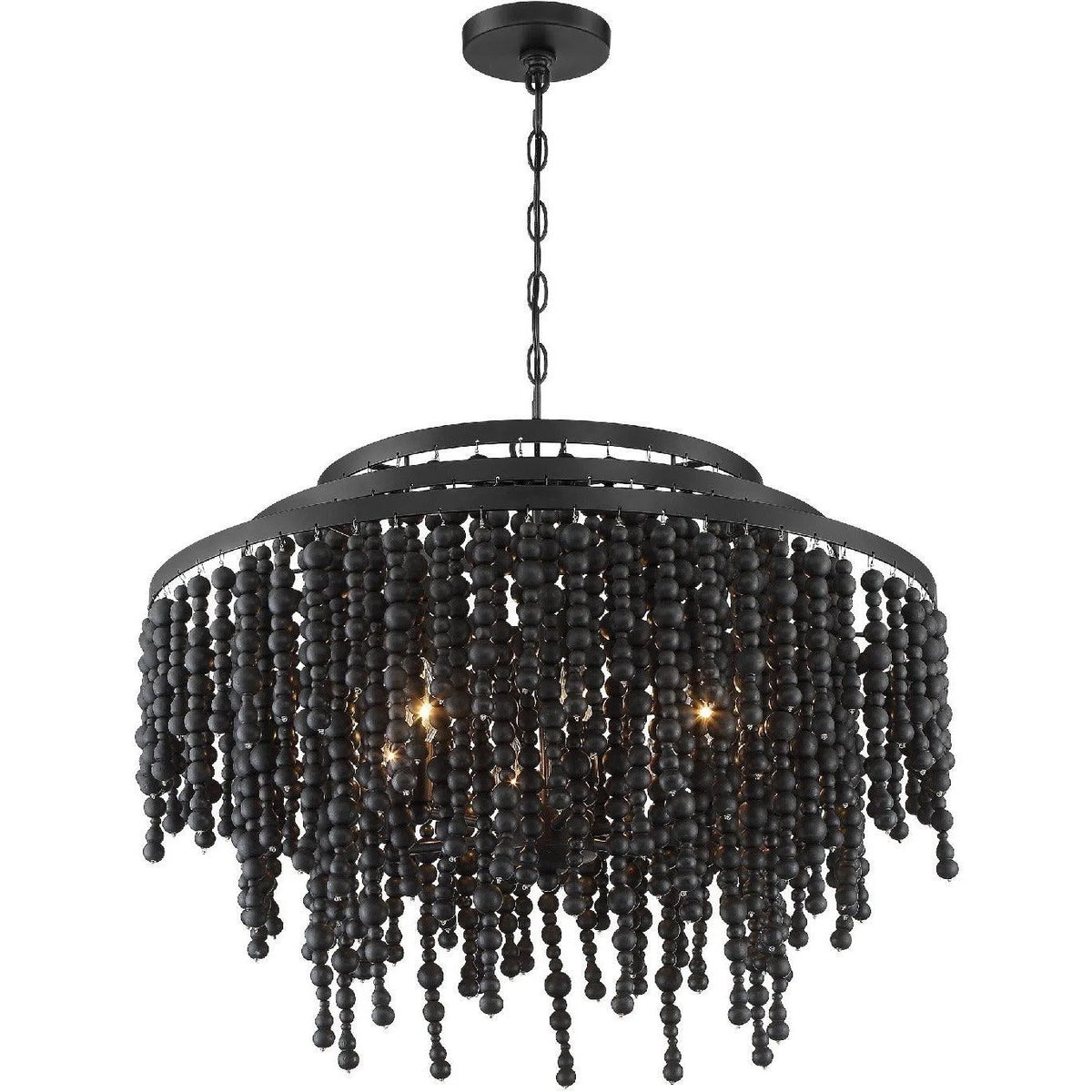 Crystorama - Poppy Six Light Chandelier - POP-A5076-MK | Montreal Lighting & Hardware