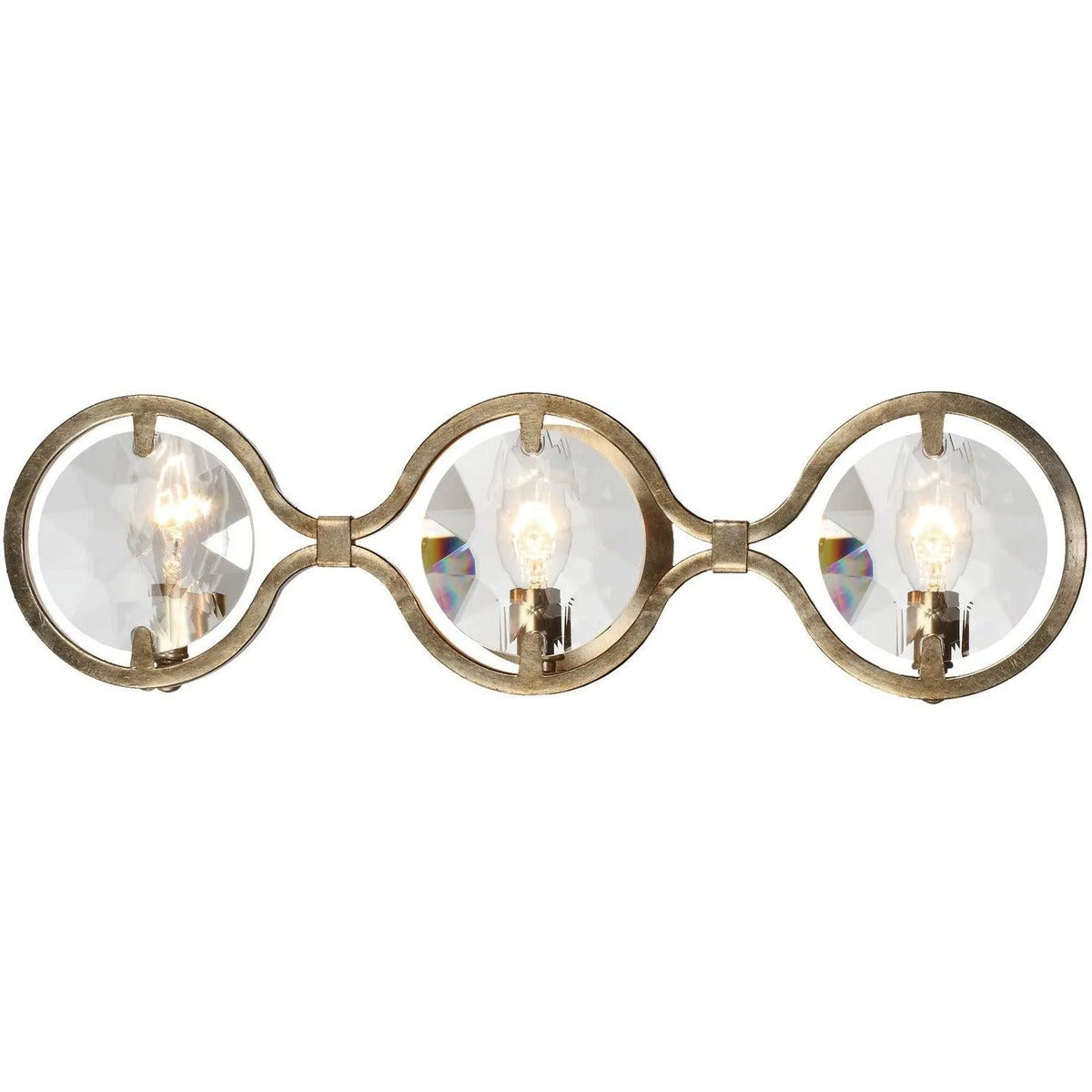 Crystorama - Quincy Three Light Bathroom Vanity - QUI-7623-DT | Montreal Lighting & Hardware