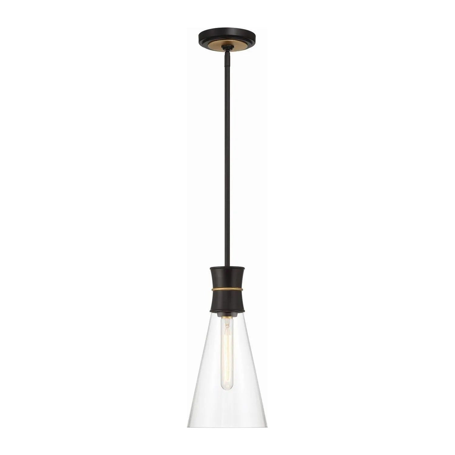 Crystorama - Quinn LED Mini Pendant - QUN-1500-MK-TG | Montreal Lighting & Hardware