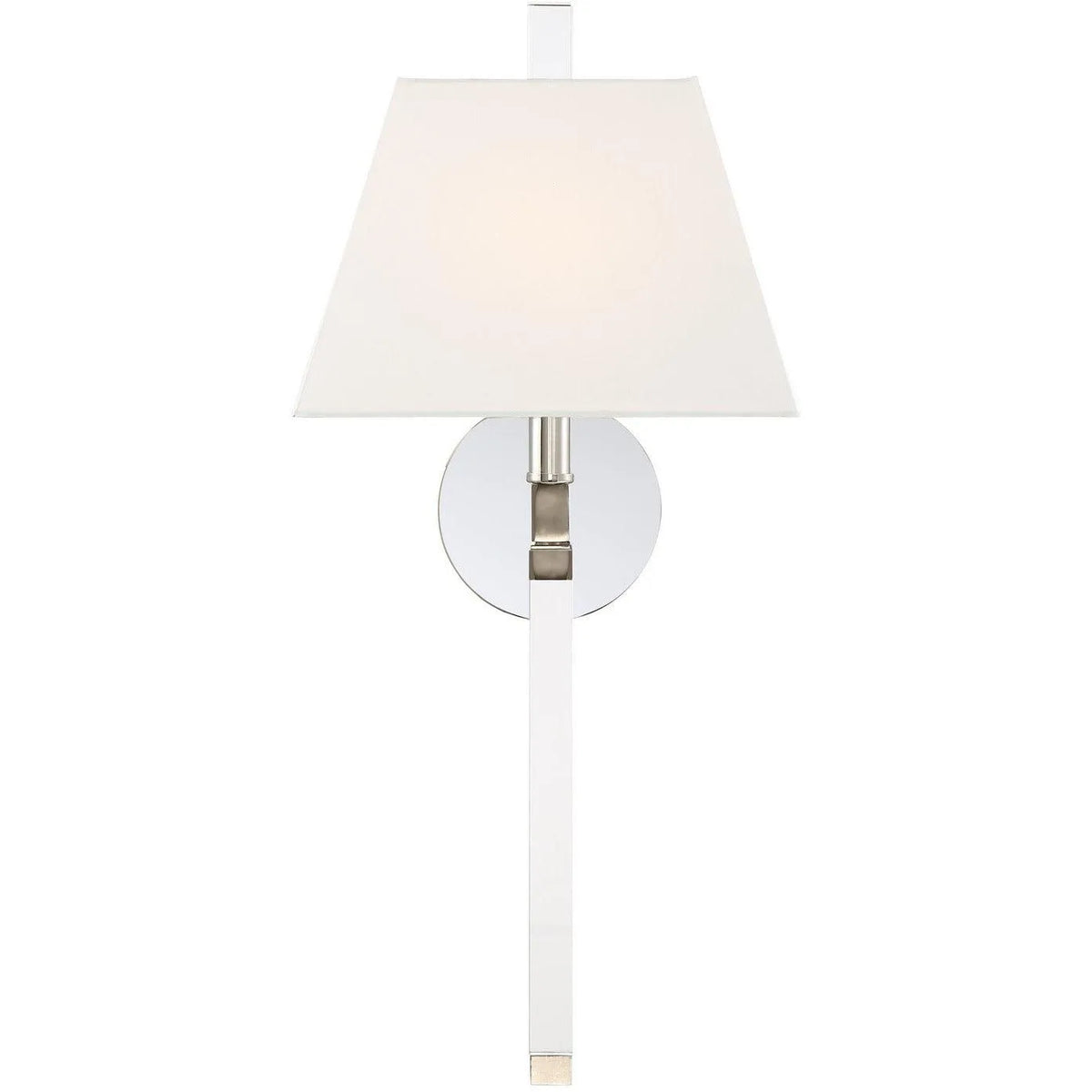 Crystorama - Renee One Light Wall Mount - REN-261-PN | Montreal Lighting & Hardware