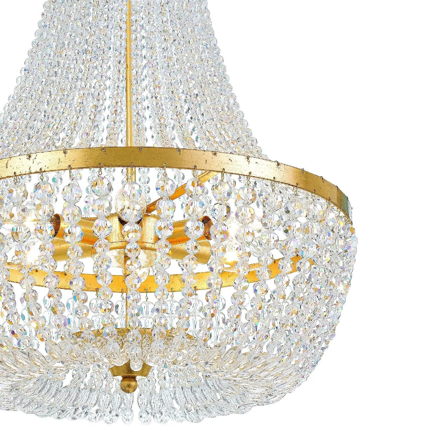 Crystorama - Rylee Six Light Chandelier - 608-FB | Montreal Lighting & Hardware