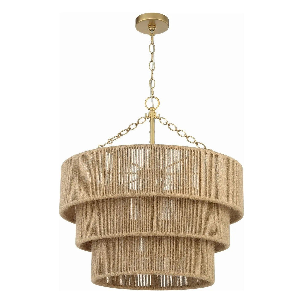 Crystorama - Shyla Chandelier - SHY-10907-SG | Montreal Lighting & Hardware