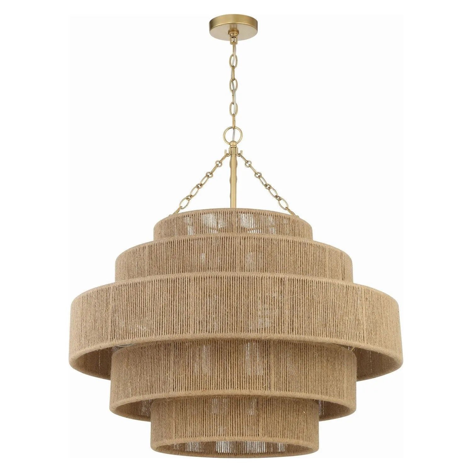 Crystorama - Shyla Chandelier - SHY-10909-SG | Montreal Lighting & Hardware