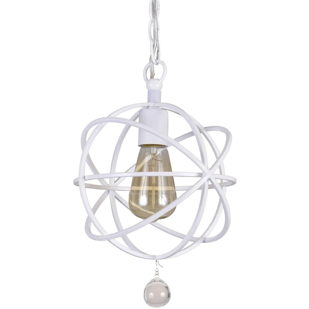 Crystorama - Solaris One Light Pendant - 9220-WW | Montreal Lighting & Hardware