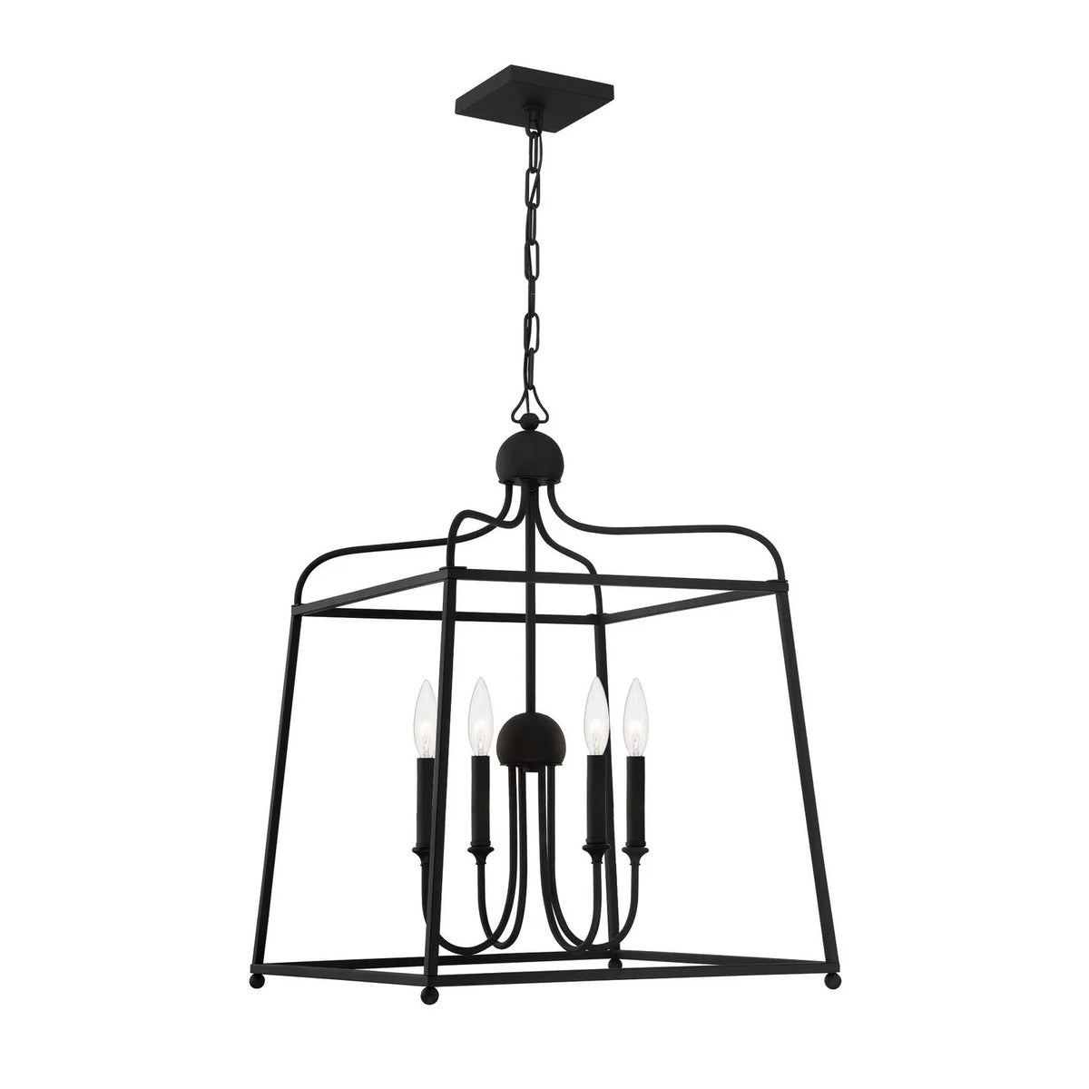 Crystorama - Sylvan Four Light Chandelier - 2244-DB | Montreal Lighting & Hardware