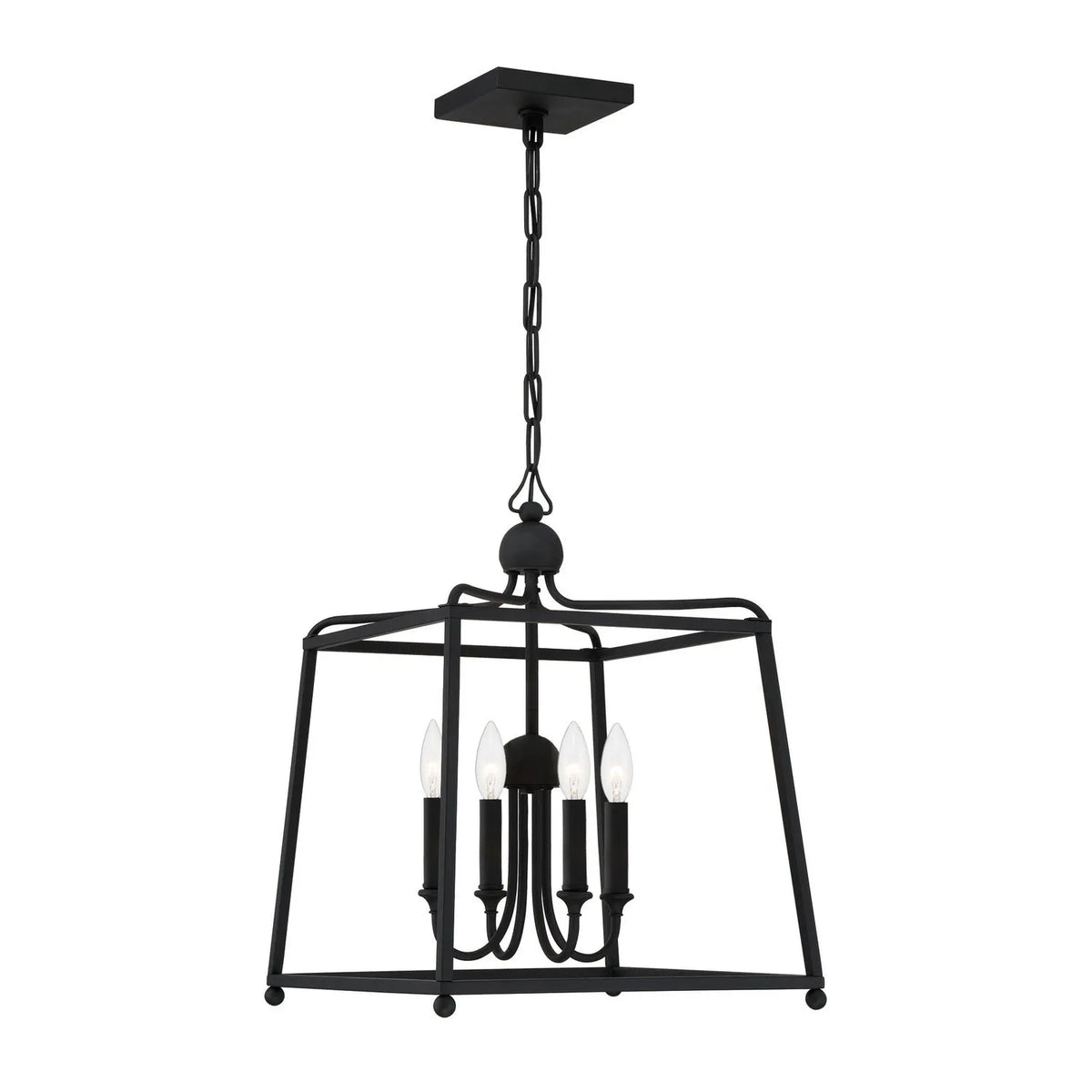 Crystorama - Sylvan Four Light Chandelier - 2245-DB | Montreal Lighting & Hardware