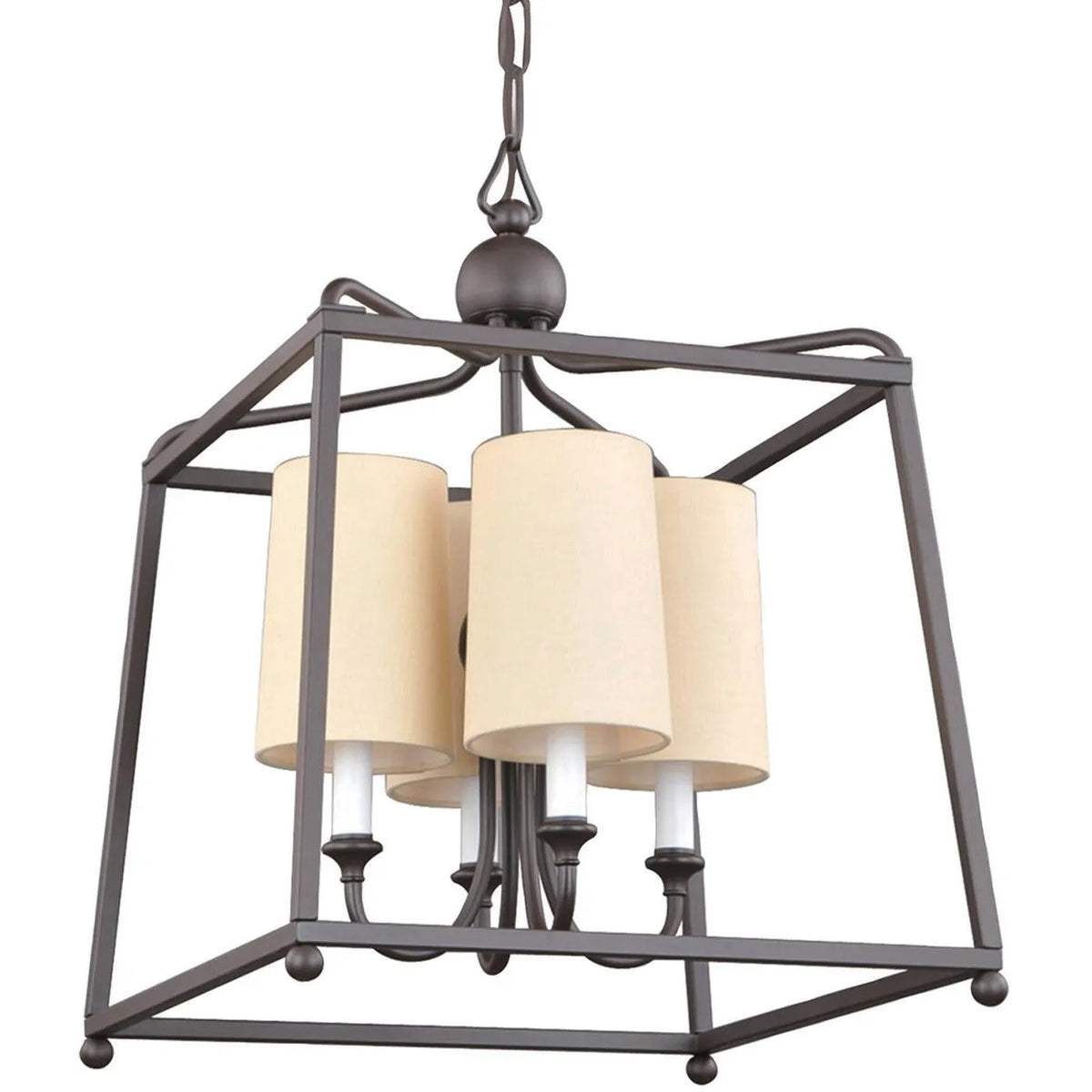 Crystorama - Sylvan Four Light Chandelier - 2245-DB | Montreal Lighting & Hardware