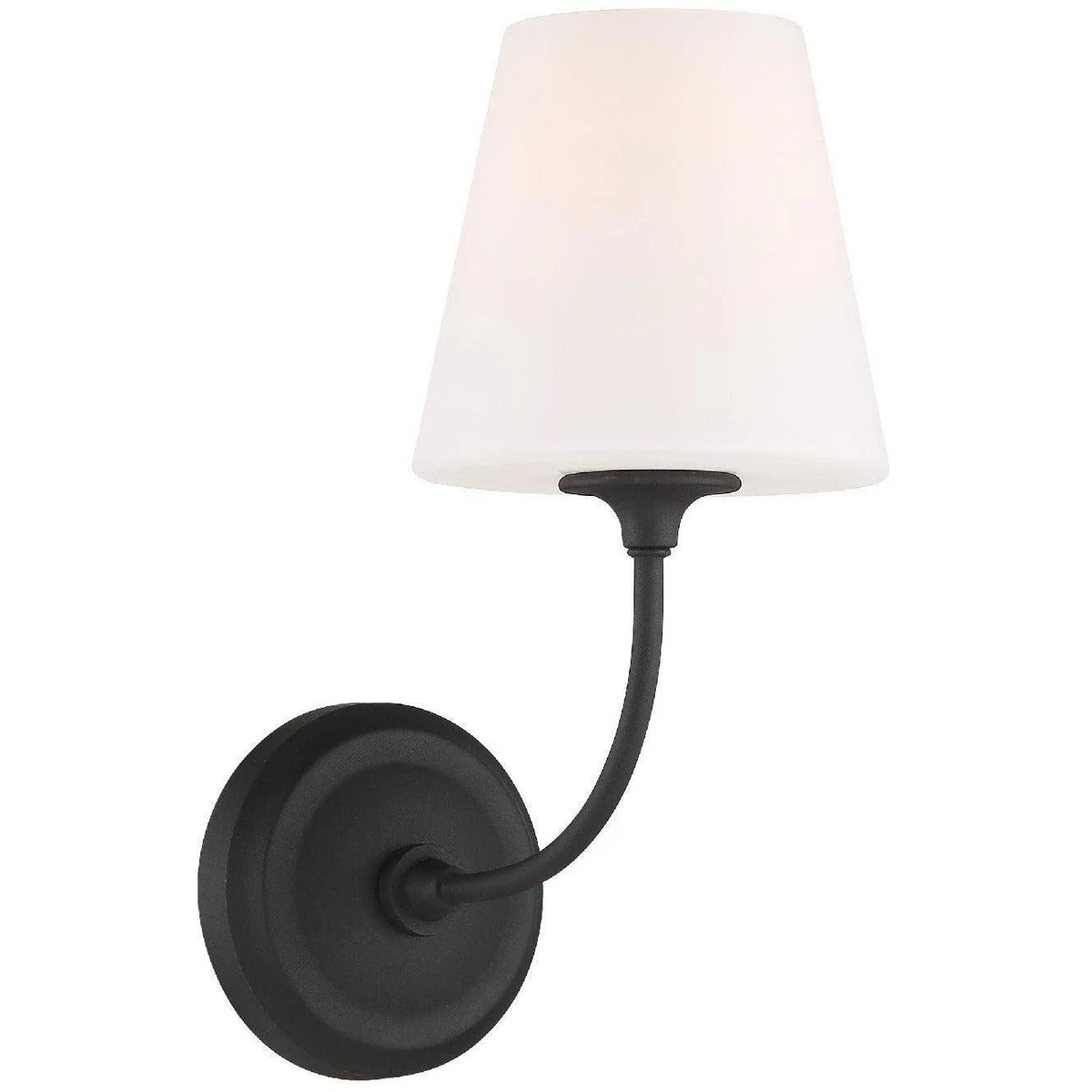 Crystorama - Sylvan One Light Wall Mount - 2441-OP-BF | Montreal Lighting & Hardware