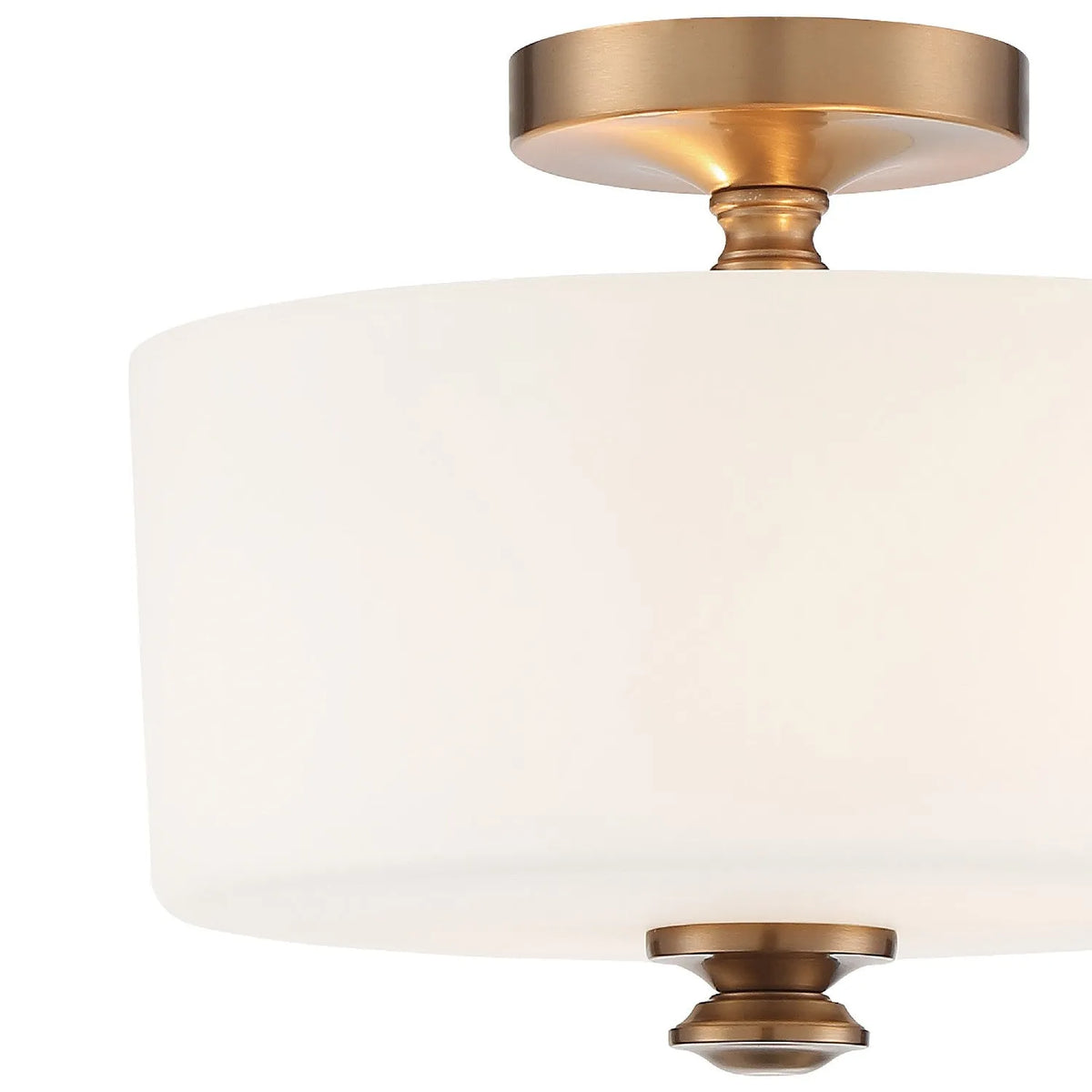 Crystorama - Travis Two Light Ceiling Mount - TRA-A3302-BF | Montreal Lighting & Hardware