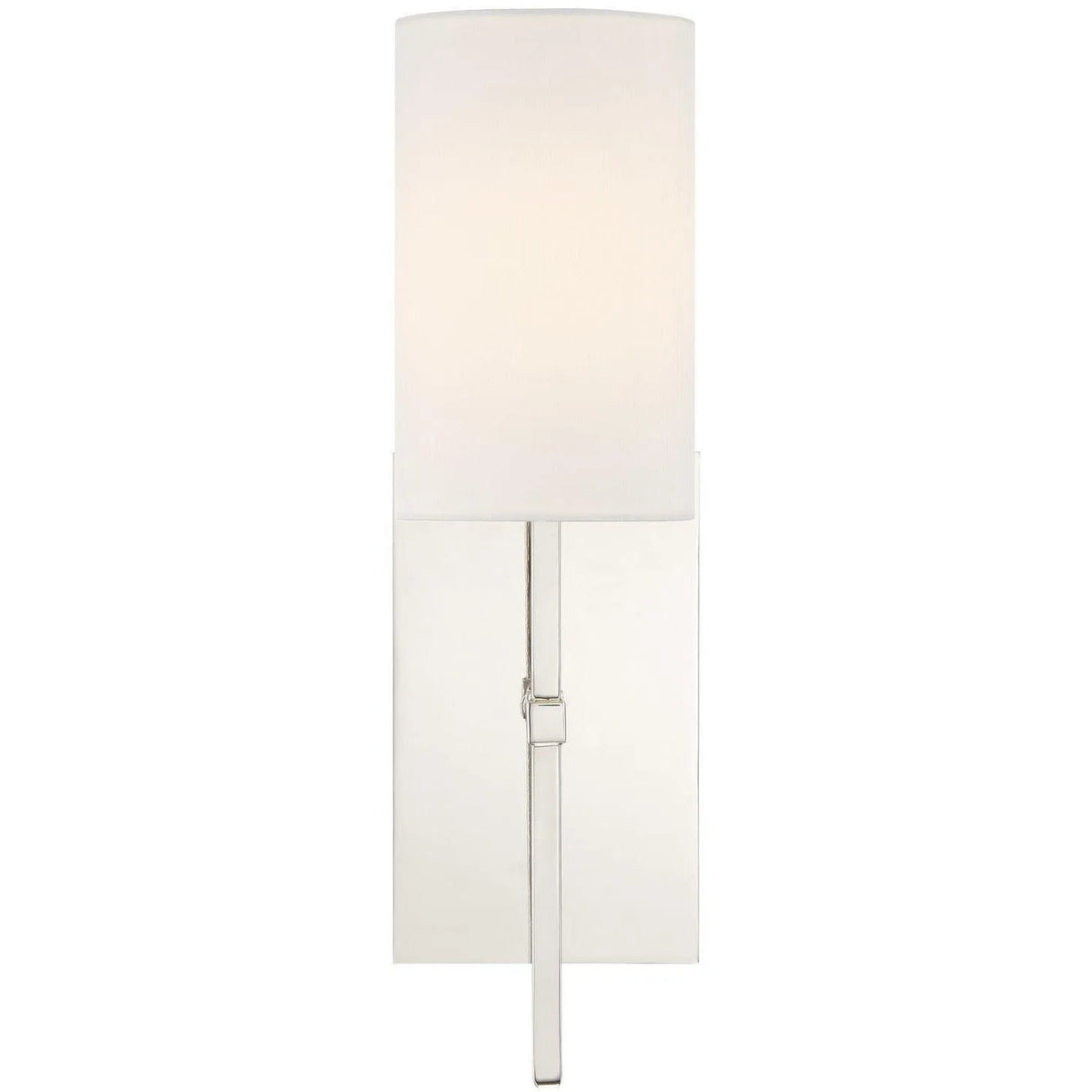 Crystorama - Veronica One Light Wall Mount - VER-241-PN | Montreal Lighting & Hardware