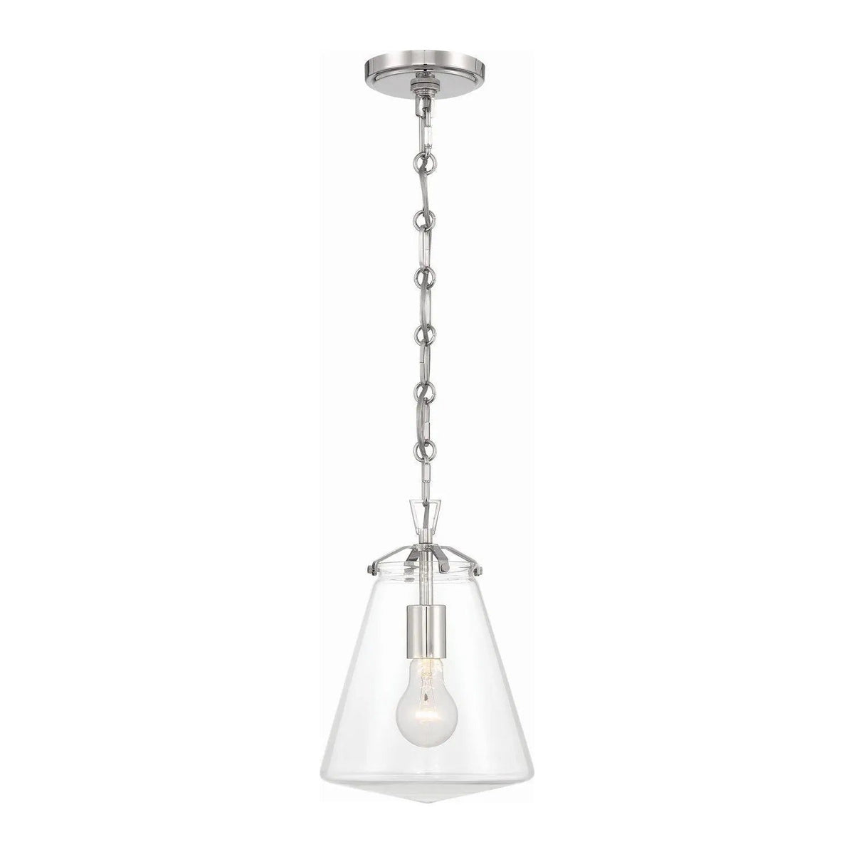 Crystorama - Voss Mini Pendant - VSS-7003-PN | Montreal Lighting & Hardware