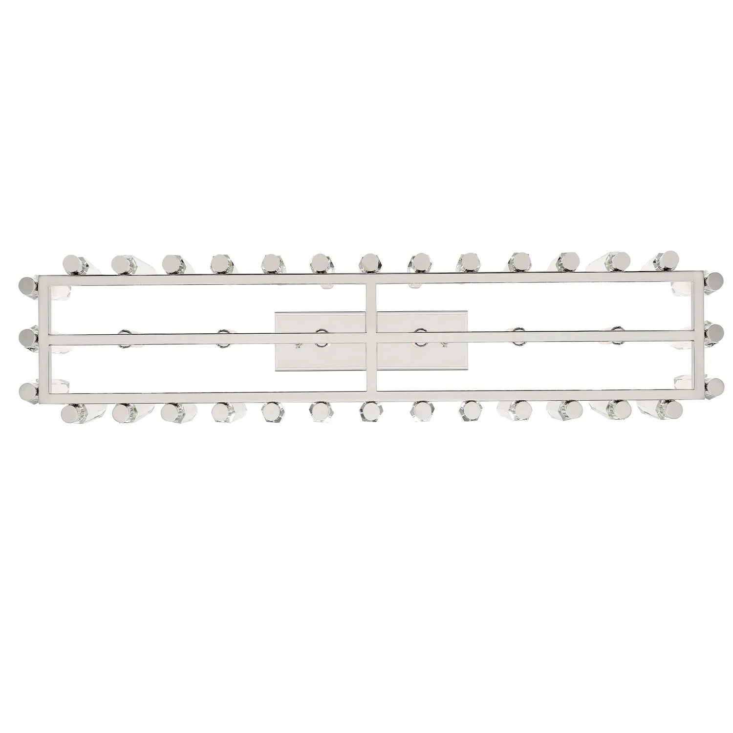 Crystorama - Watson Linear Chandelier - WAT-B2006-PN | Montreal Lighting & Hardware