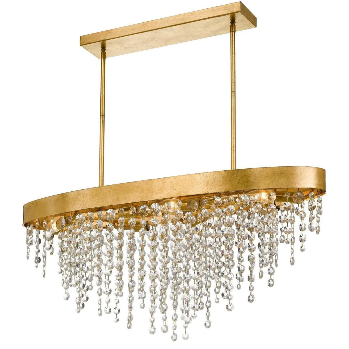 Crystorama - Winham Eight Light Chandelier - WIN-619-GA-CL-MWP | Montreal Lighting & Hardware