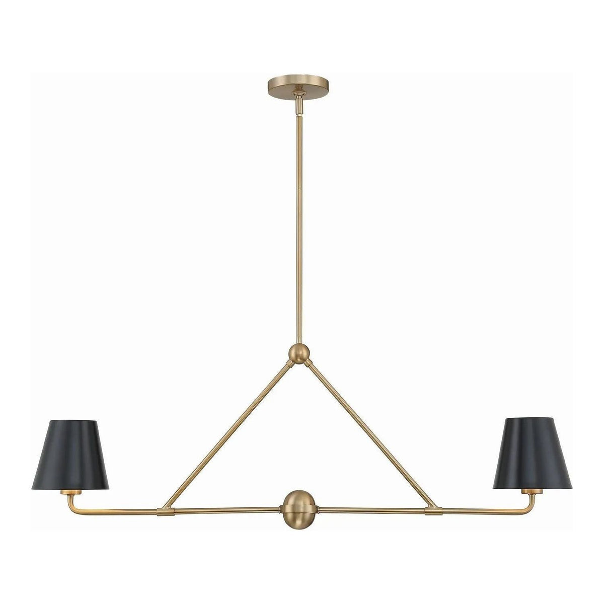 Crystorama - Xavier Linear Chandelier - XAV-B9302-VG | Montreal Lighting & Hardware