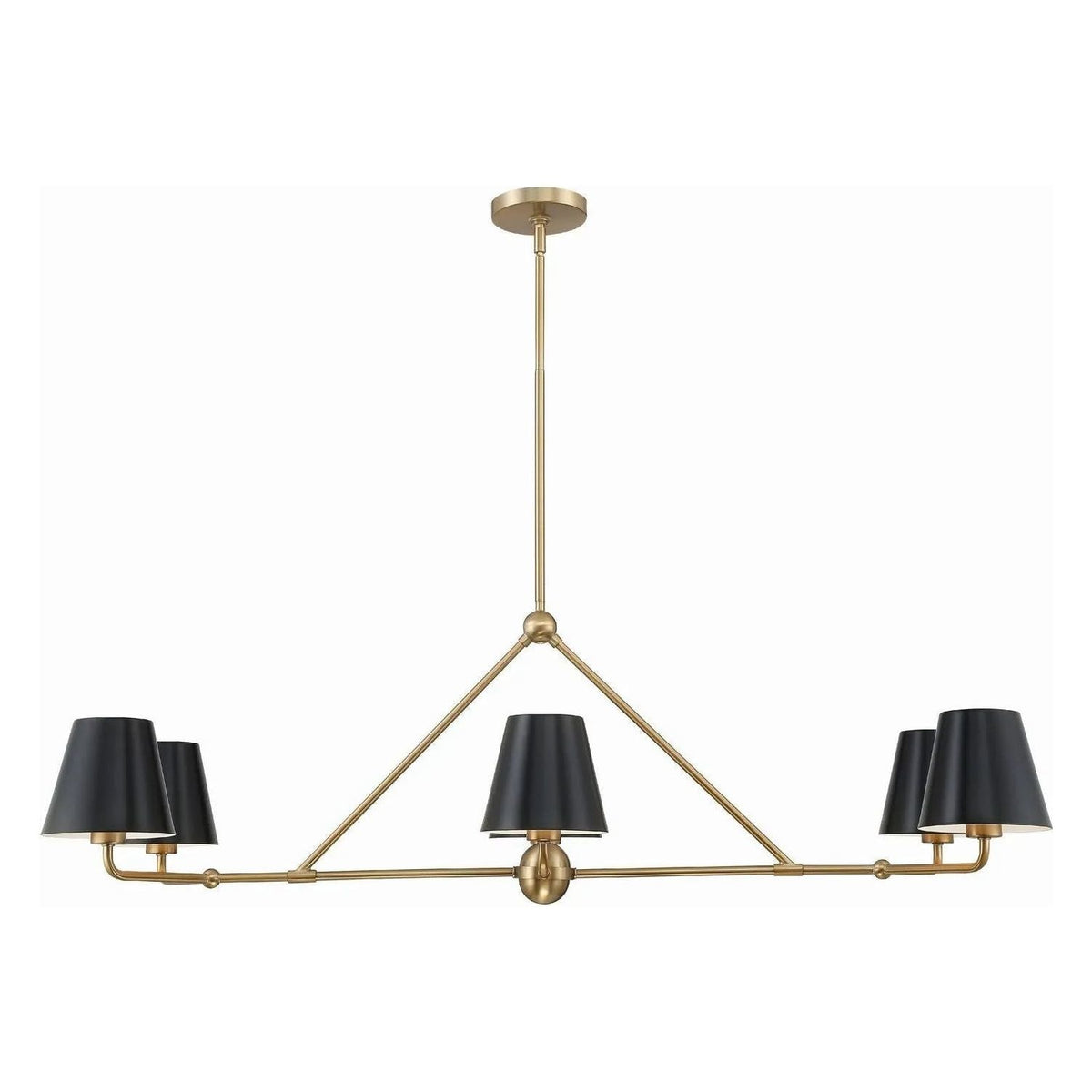 Crystorama - Xavier Linear Chandelier - XAV-B9306-VG | Montreal Lighting & Hardware