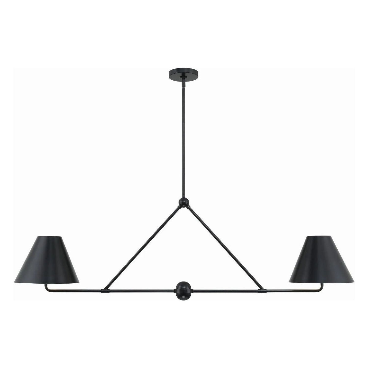 Crystorama - Xavier Linear Chandelier - XAV-B9307-MK | Montreal Lighting & Hardware