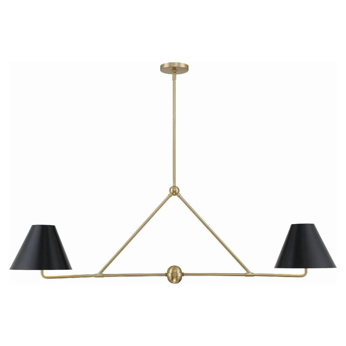 Crystorama - Xavier Linear Chandelier - XAV-B9307-VG | Montreal Lighting & Hardware