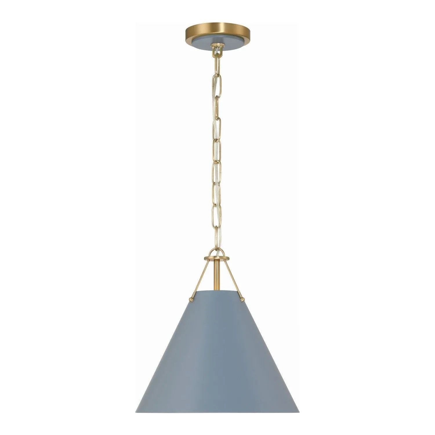 Crystorama - Xavier Mini Pendant - XAV-B8301-VG-BL | Montreal Lighting & Hardware