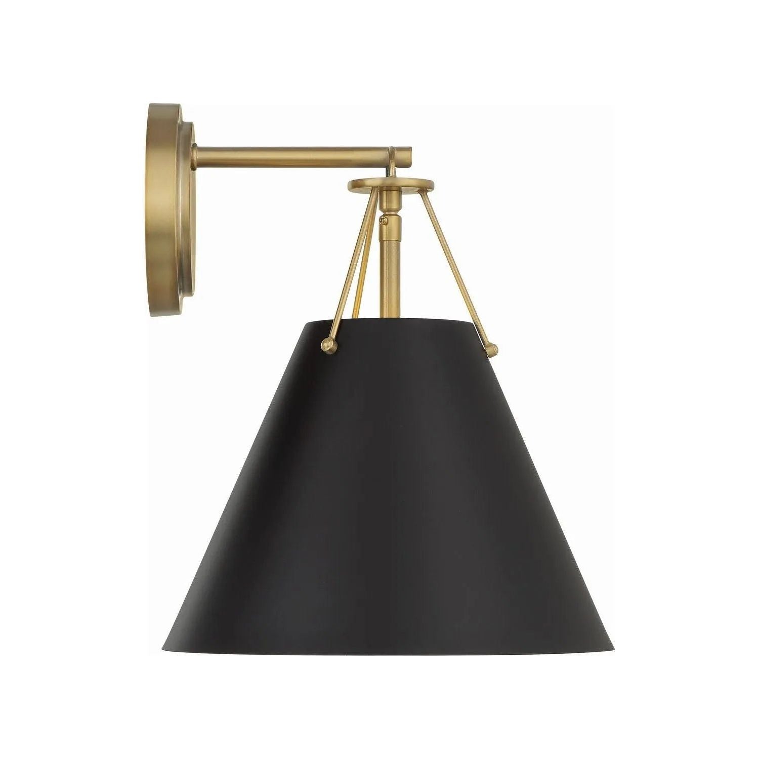 Crystorama - Xavier Task Sconce - XAV-B8311-VG | Montreal Lighting & Hardware