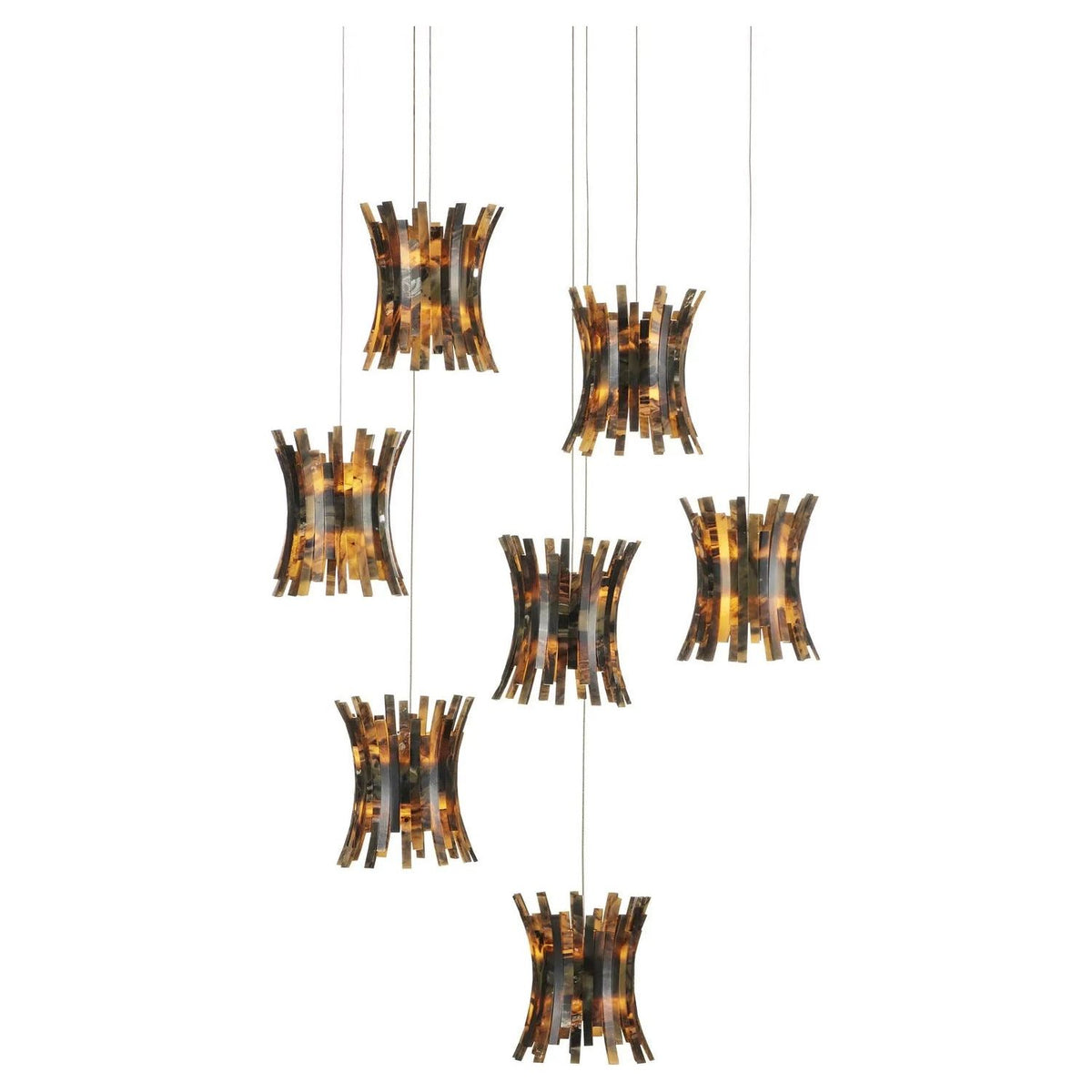 Currey and Company - Alsop Multi-Light Pendant - 9000-1042 | Montreal Lighting & Hardware